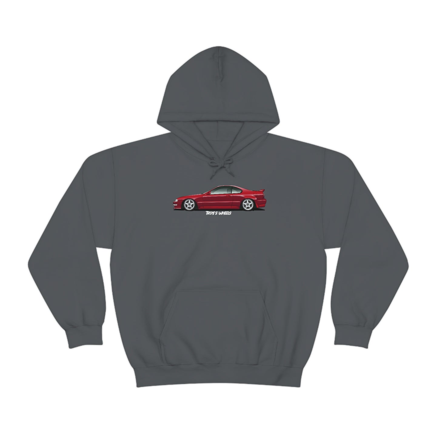 4G Prelude_Red_Silver 5 Spokes_Dark Hoodie