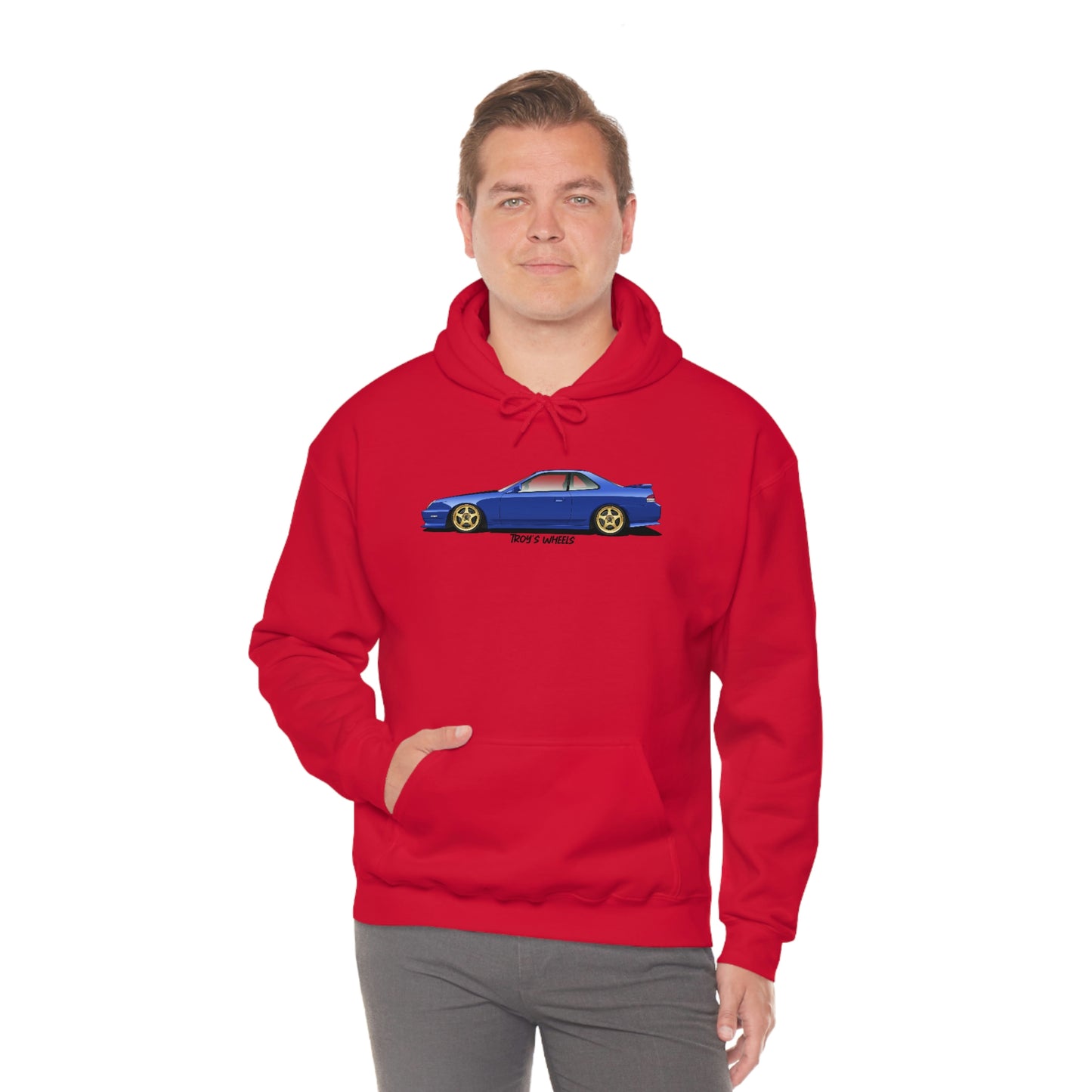 5G Prelude_Blue_Gold 5 Spokes_Light Hoodie