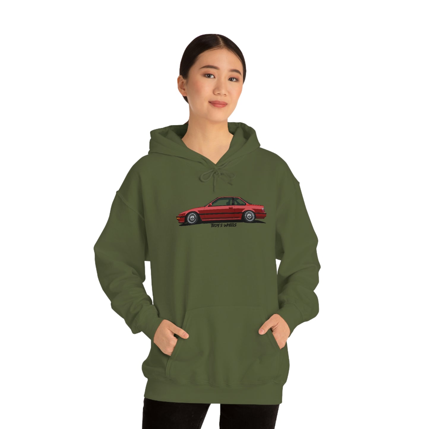 3G Prelude_Red_Silver Mesh_Light Hoodie