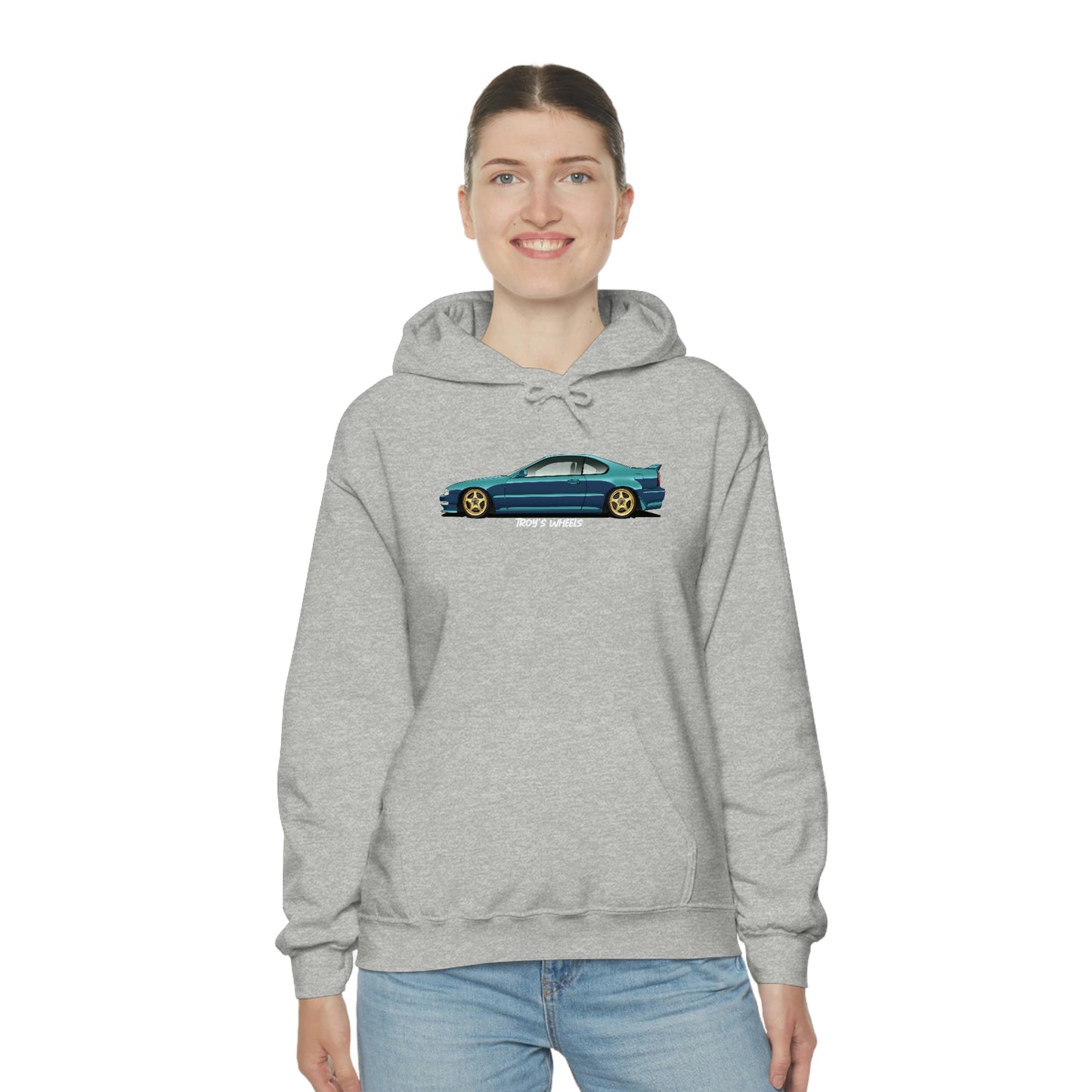 4G Prelude_Green_Gold 5 Spokes_Dark Hoodie