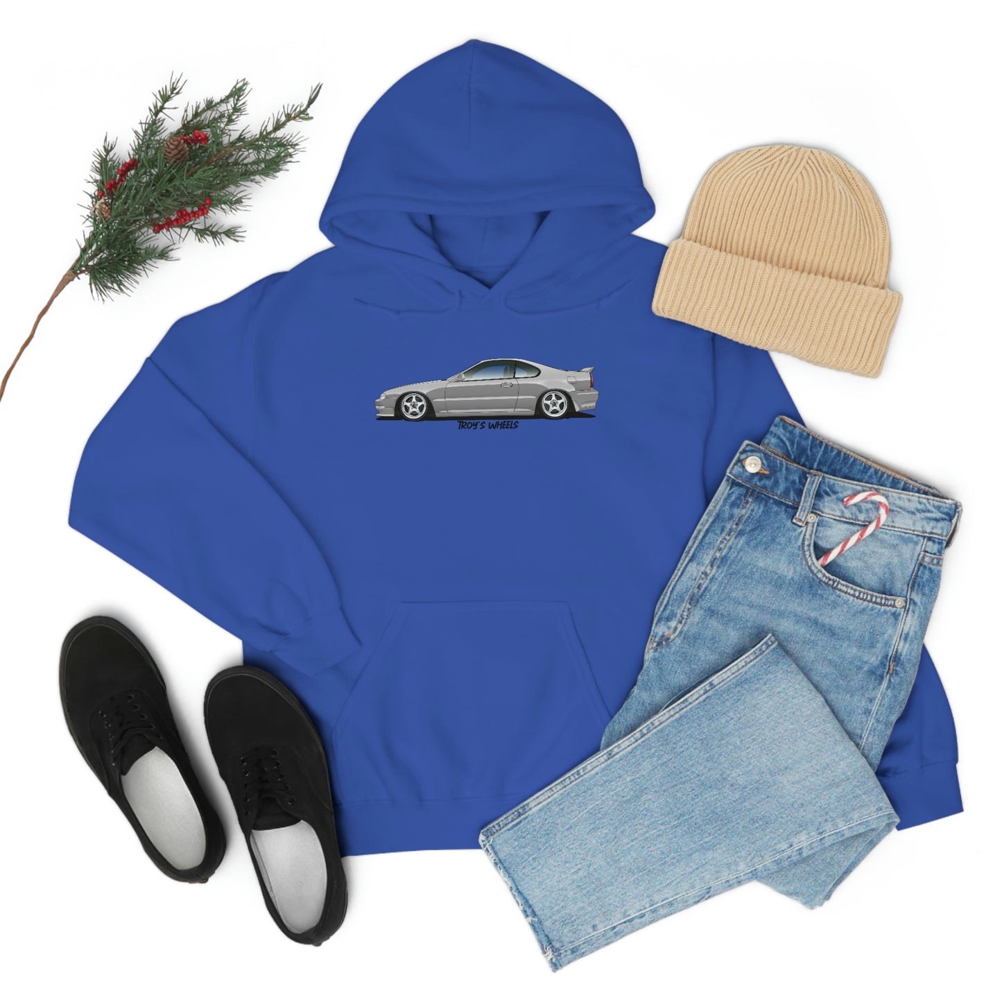 4G Prelude_Silver_Silver 5 Spokes_Light Hoodie
