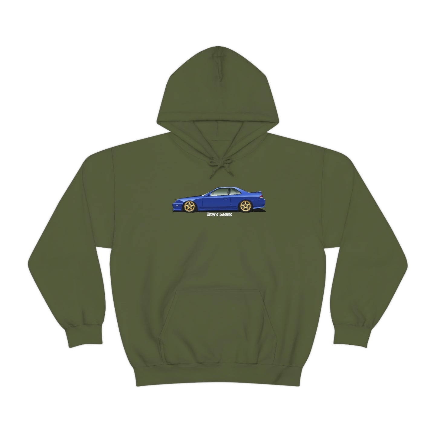 5G Prelude_Blue_Gold 5 Spokes_Dark Hoodie