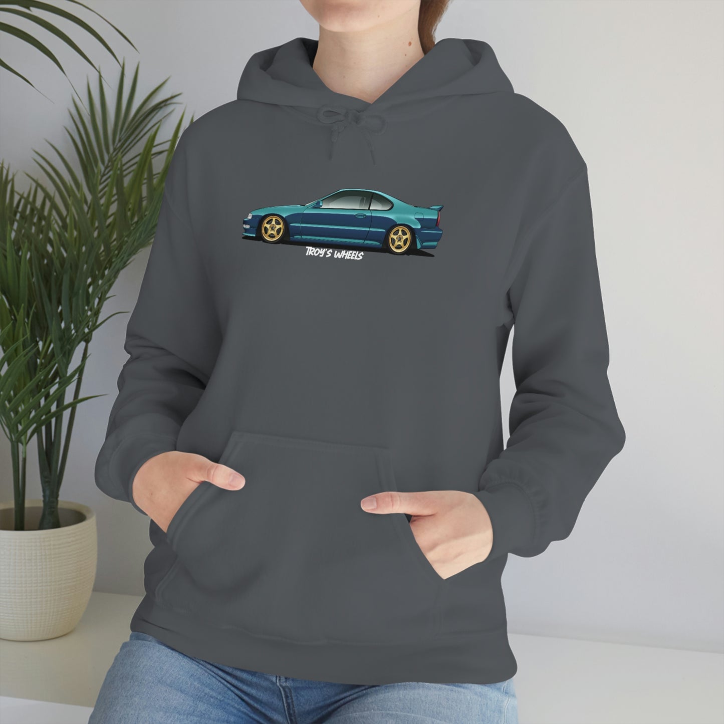 4G Prelude_Green_Gold 5 Spokes_Dark Hoodie