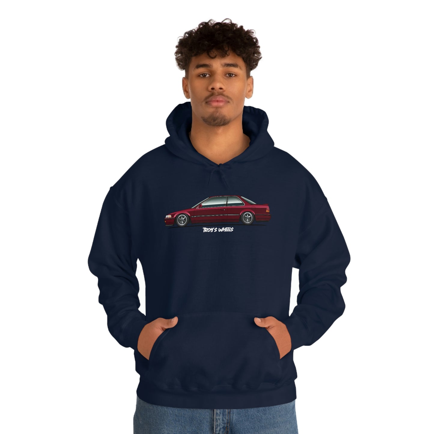 CB7 Accord_Red_6 Spoke_Dark Hoodie