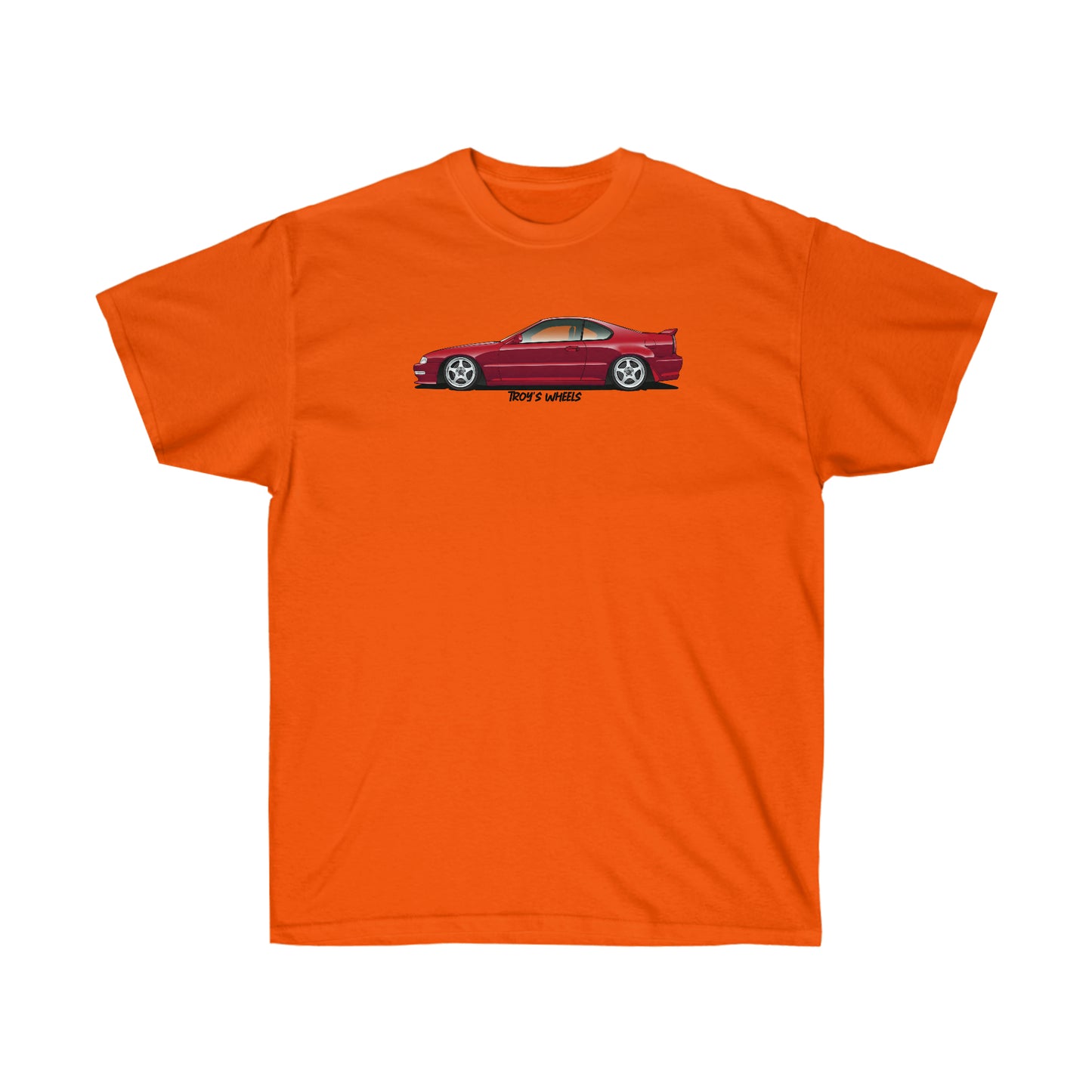 4G Prelude_Red_Silver 5 Spokes_Light Tee
