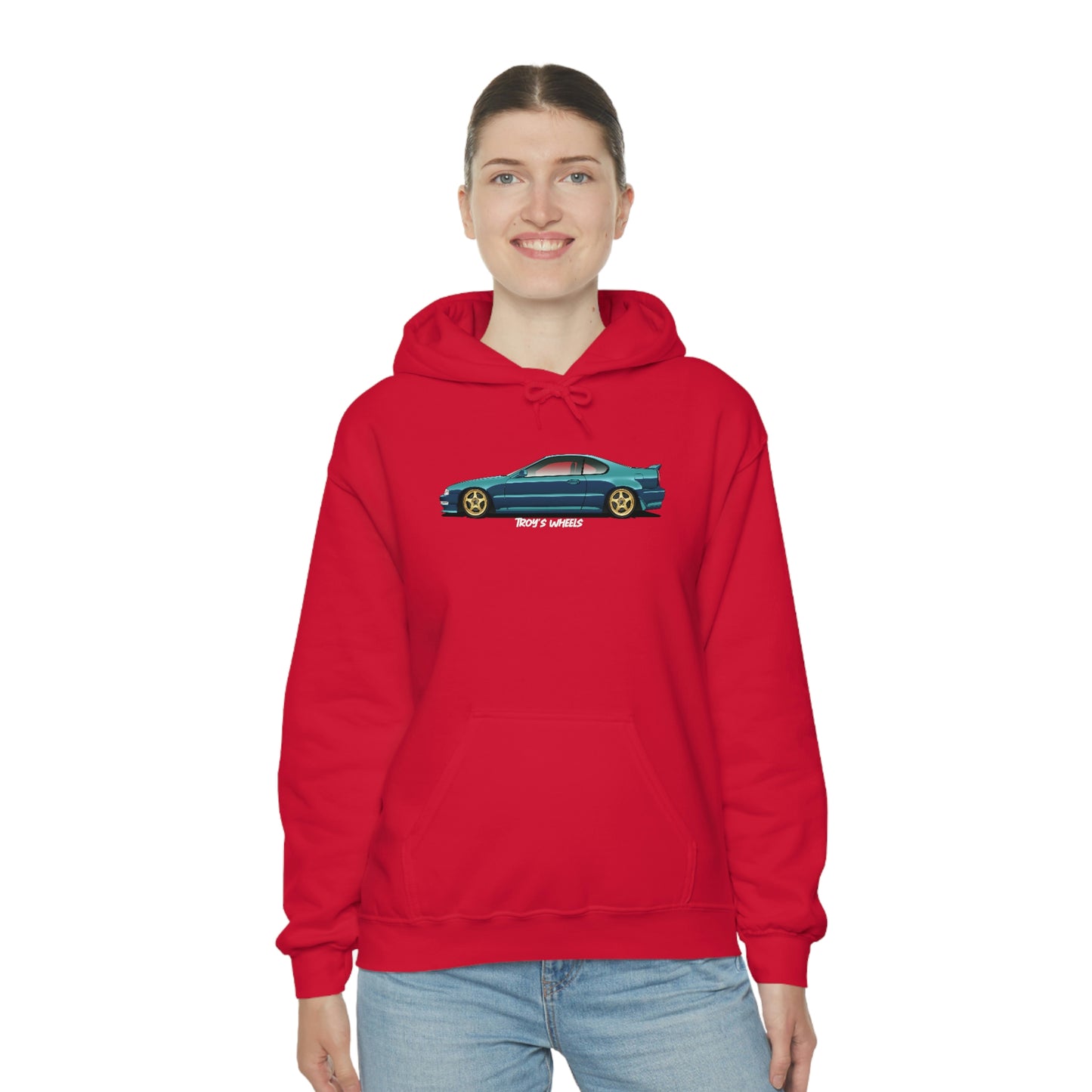4G Prelude_Green_Gold 5 Spokes_Dark Hoodie