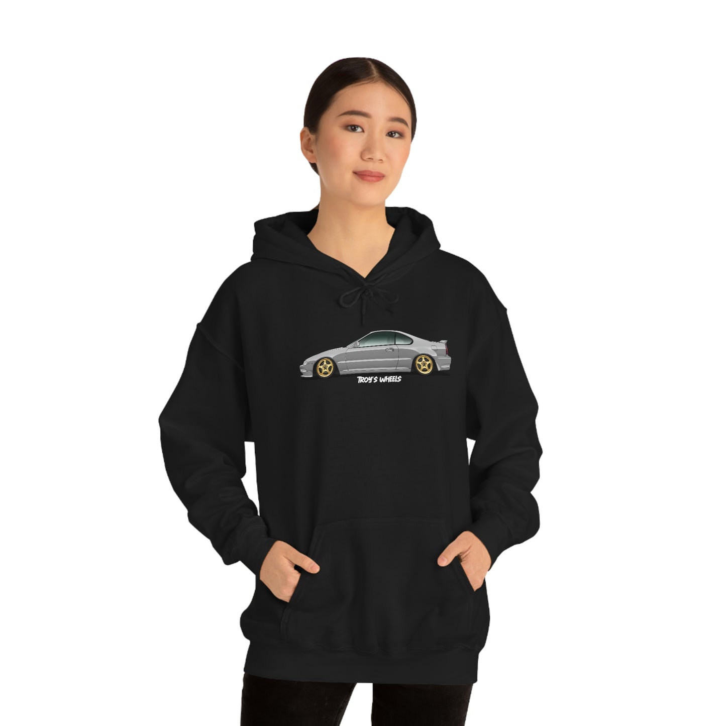 4G Prelude_Silver_Gold 5 Spokes_Dark Hoodie