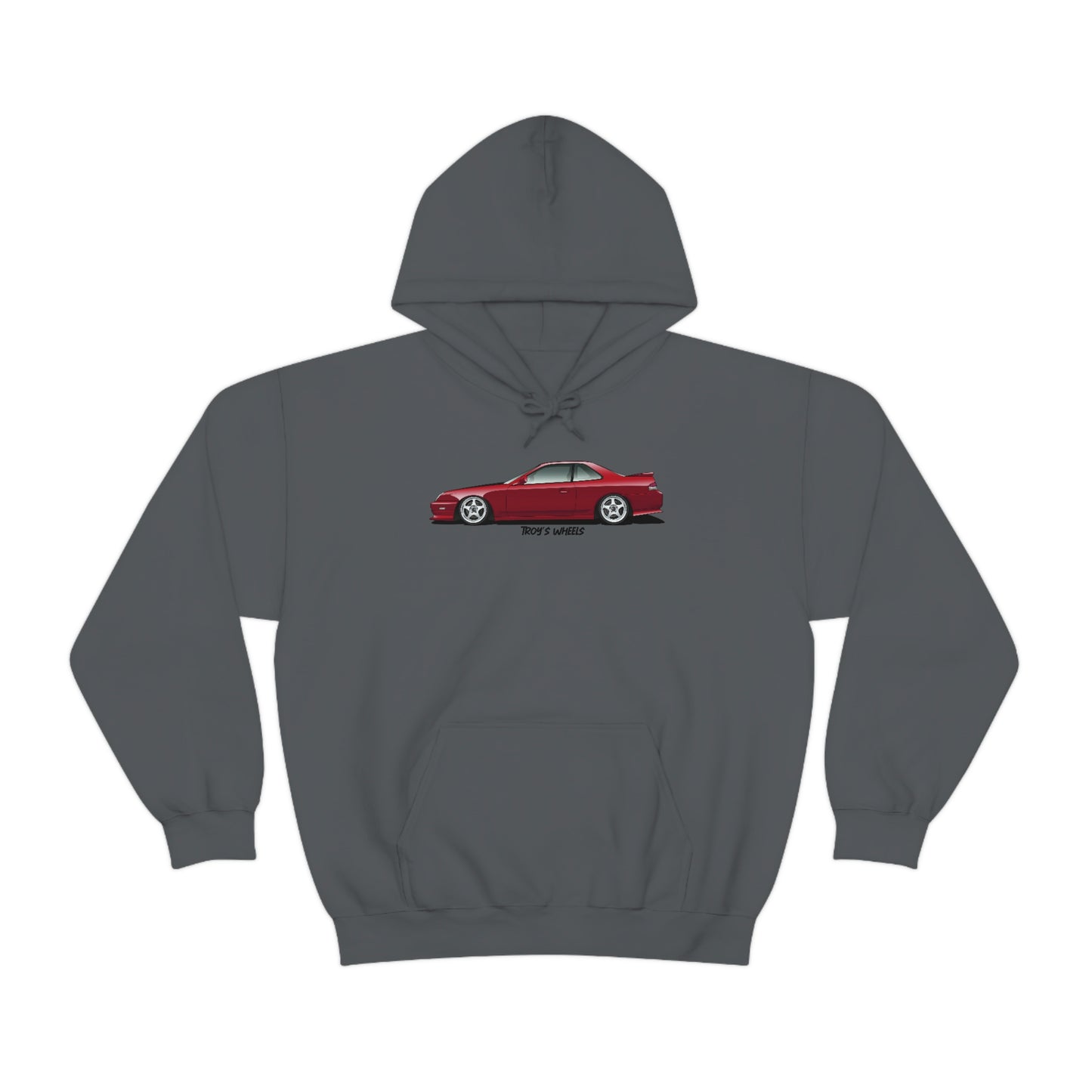5G Prelude_Red_Silver 5 Spokes_Light Hoodie