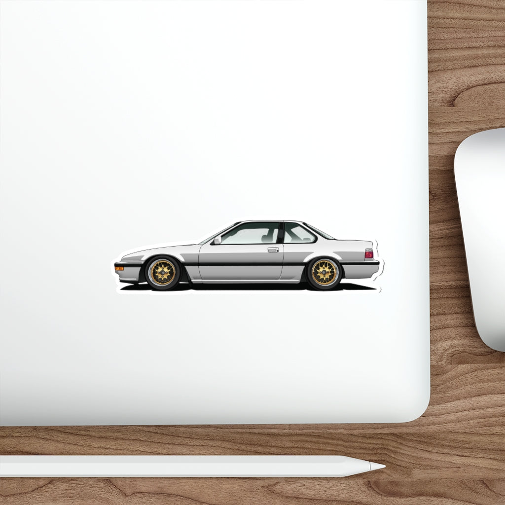 3G Prelude_White_Gold Mesh_Sticker