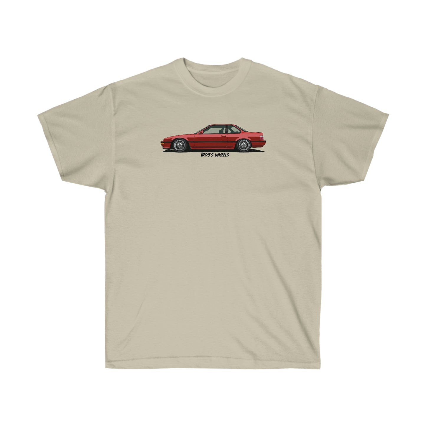 3G Prelude_Red_Silver Mesh_Light Tee