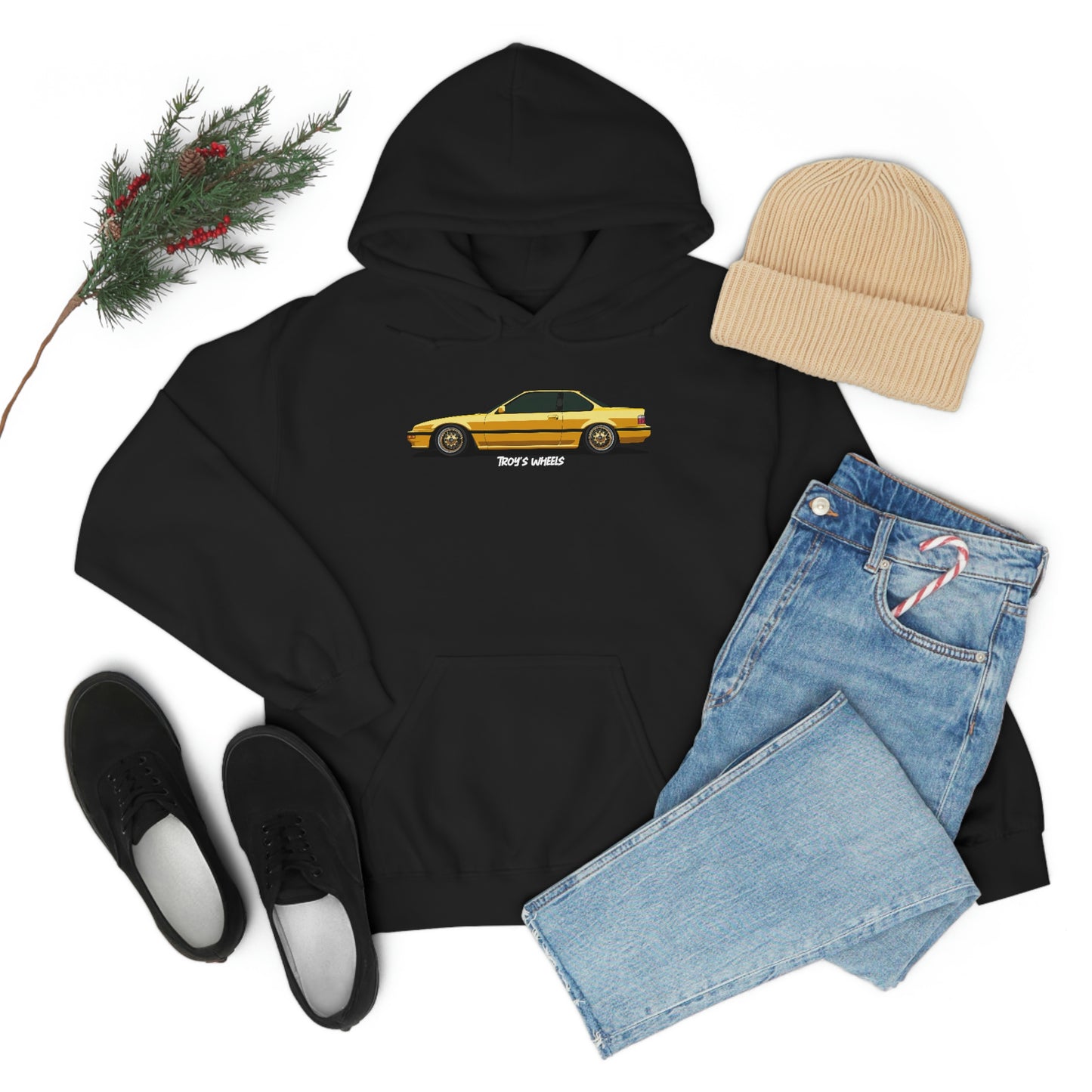 3G Prelude_Yellow_Gold Mesh_Dark Hoodie