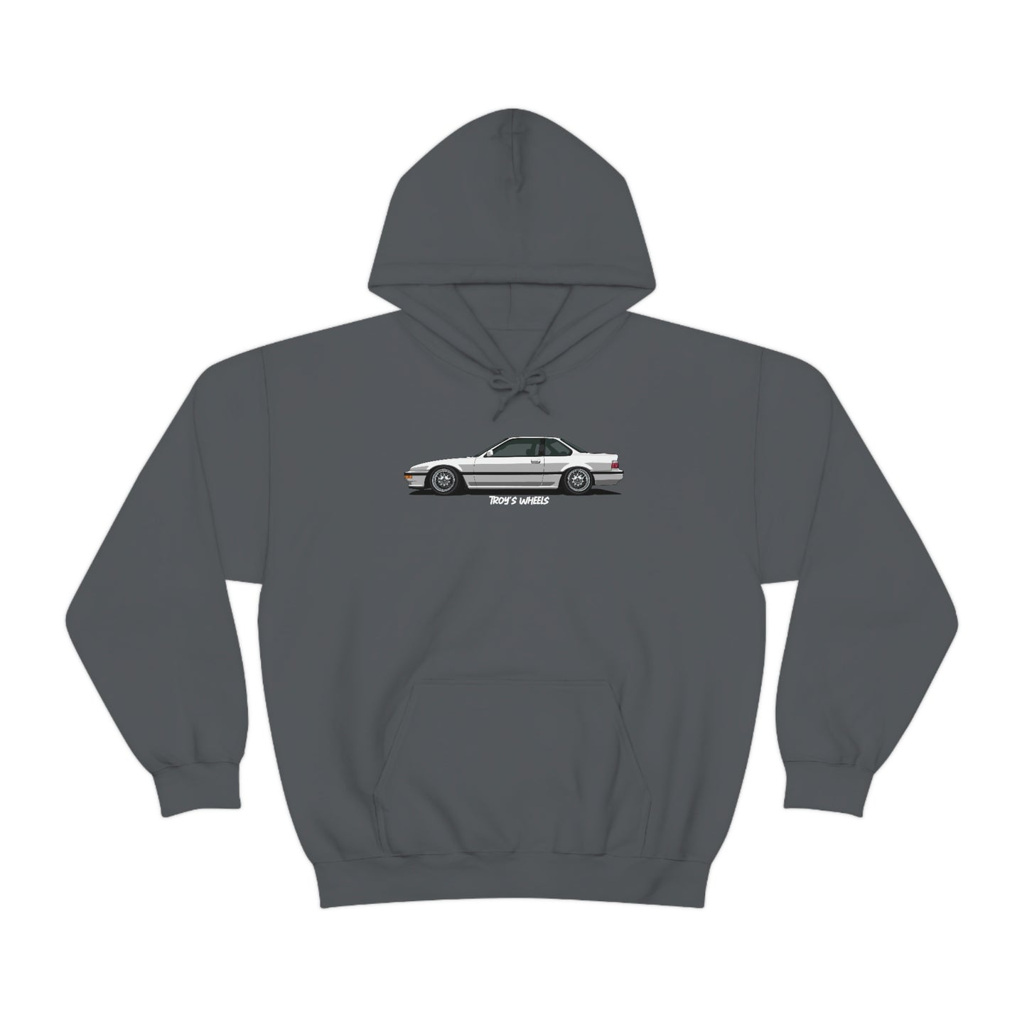 3G Prelude_White_Silver Mesh_Dark Hoodie