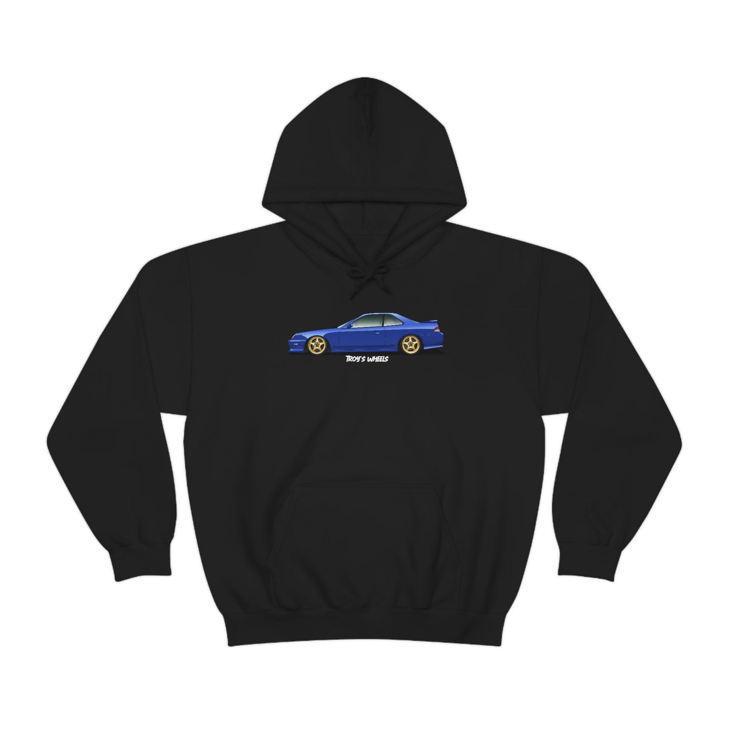 5G Prelude_Blue_Gold 5 Spokes_Dark Hoodie