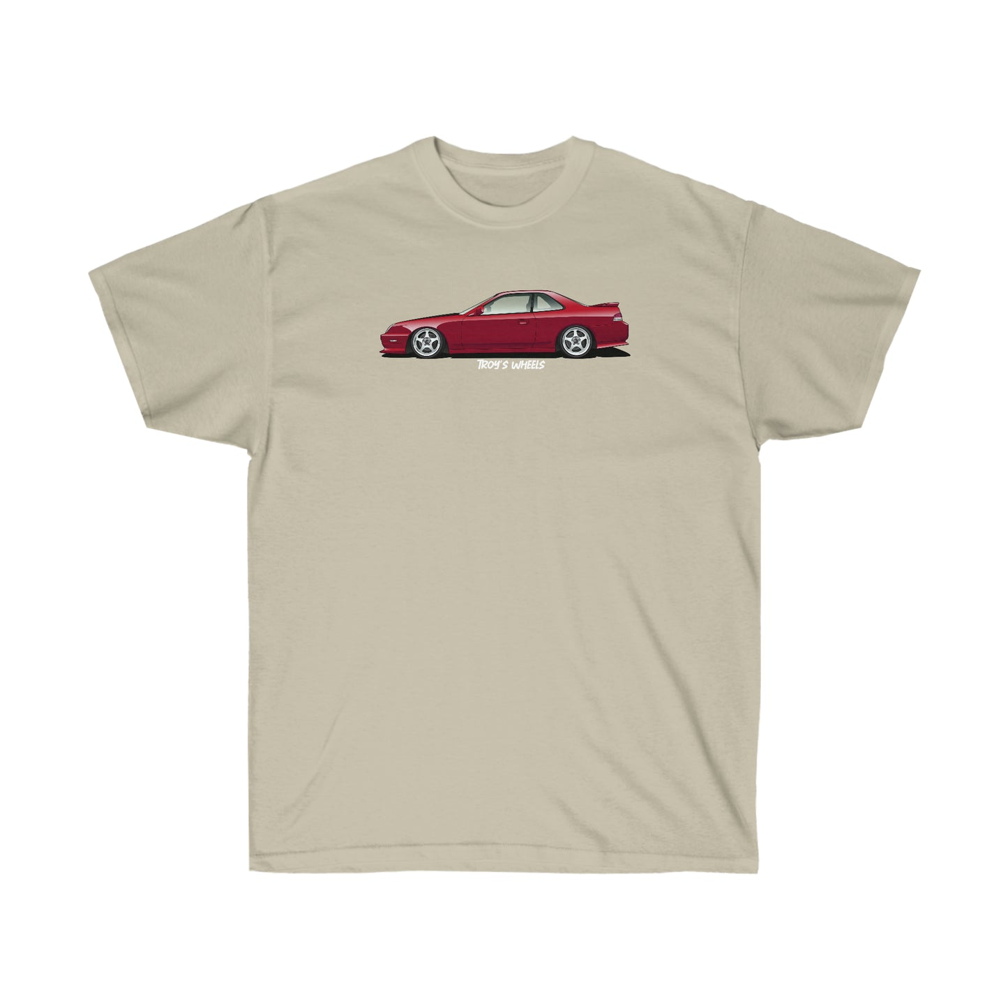 5G Prelude_Red_Silver 5 Spokes_Dark Tee