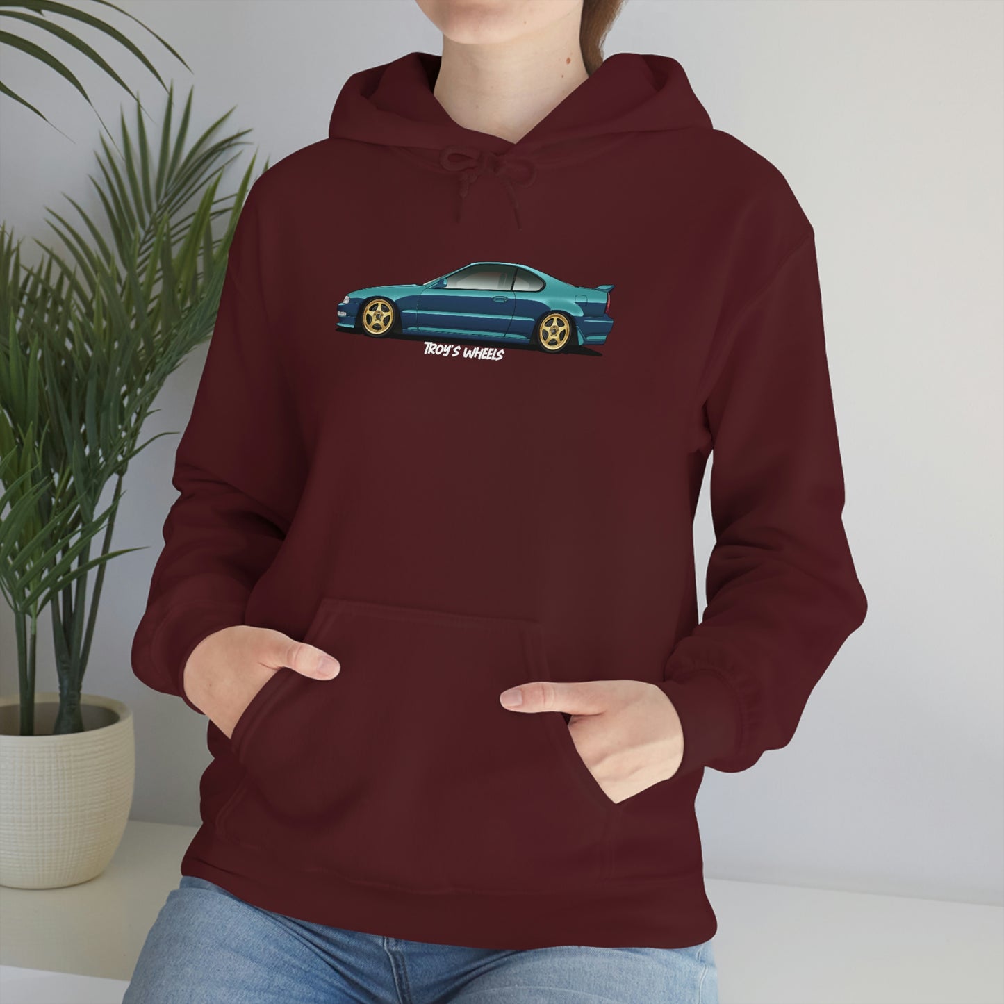 4G Prelude_Green_Gold 5 Spokes_Dark Hoodie