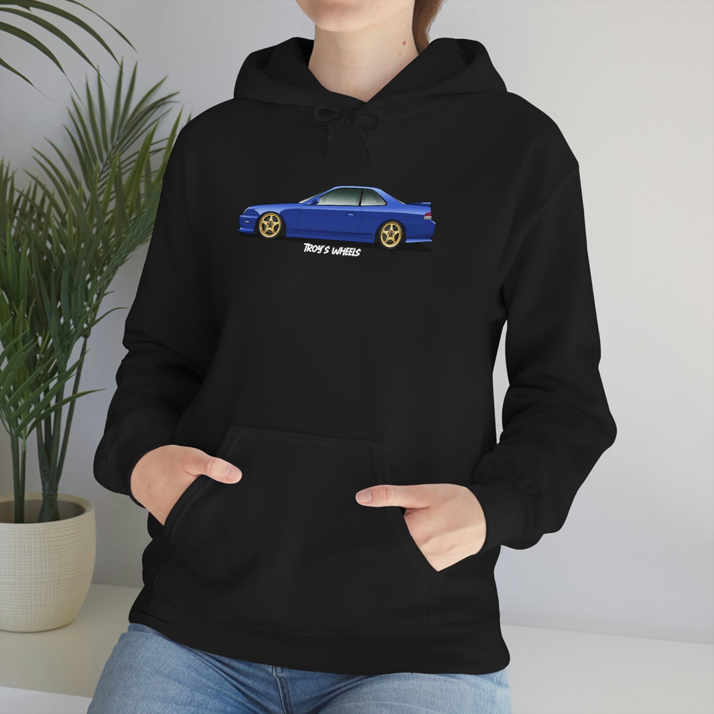 5G Prelude_Blue_Gold 5 Spokes_Dark Hoodie