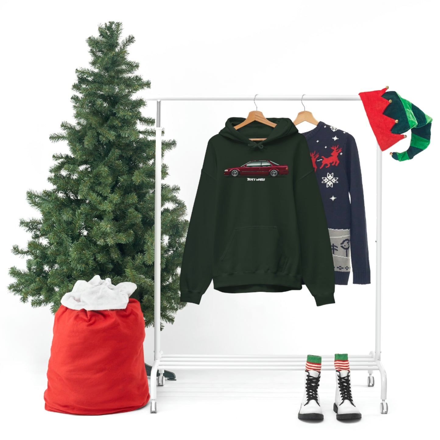 CB7 Accord_Red_6 Spoke_Dark Hoodie