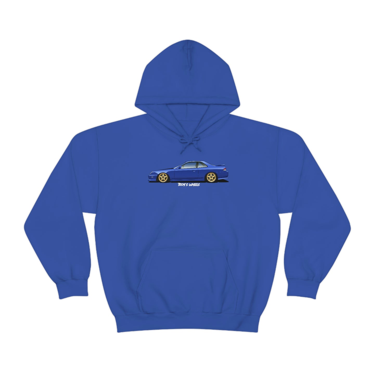 5G Prelude_Blue_Gold 5 Spokes_Dark Hoodie