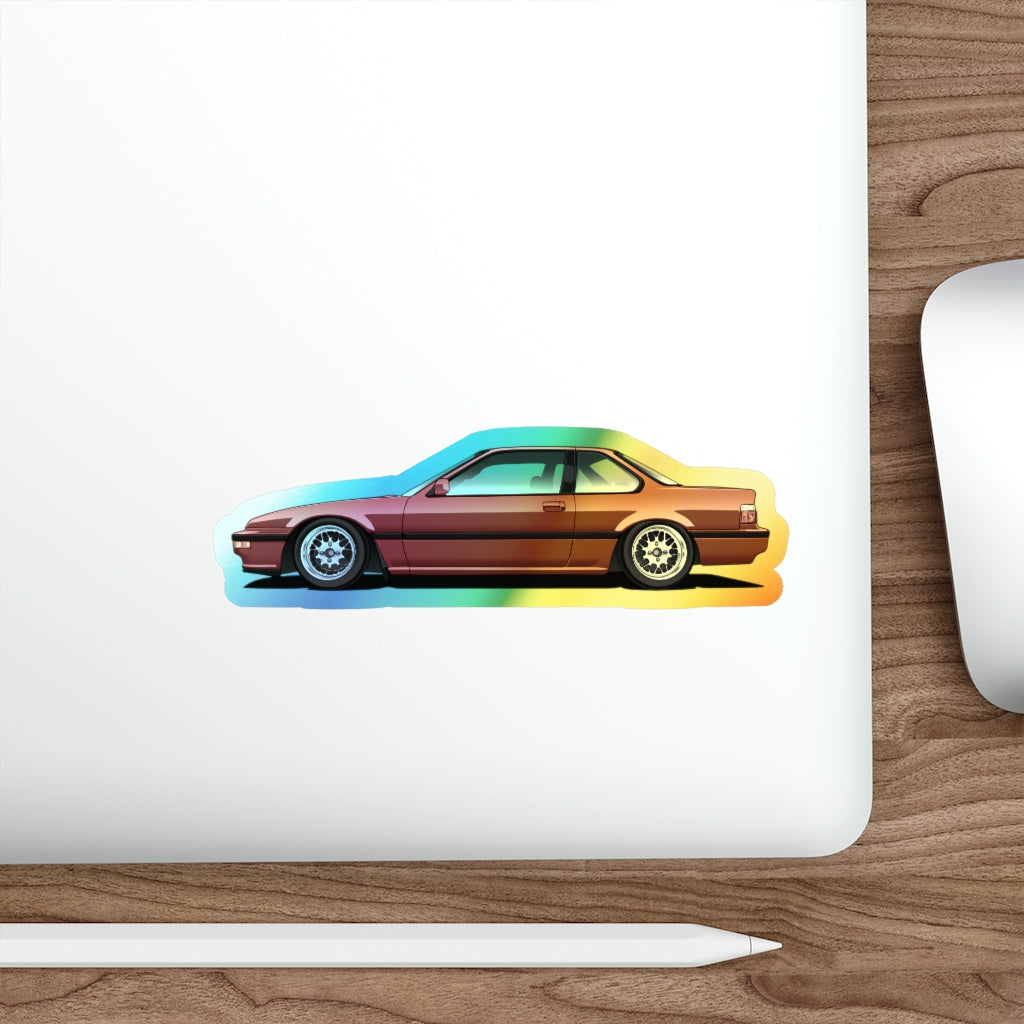 3G Prelude_Red_Silver Mesh_Sticker Holo