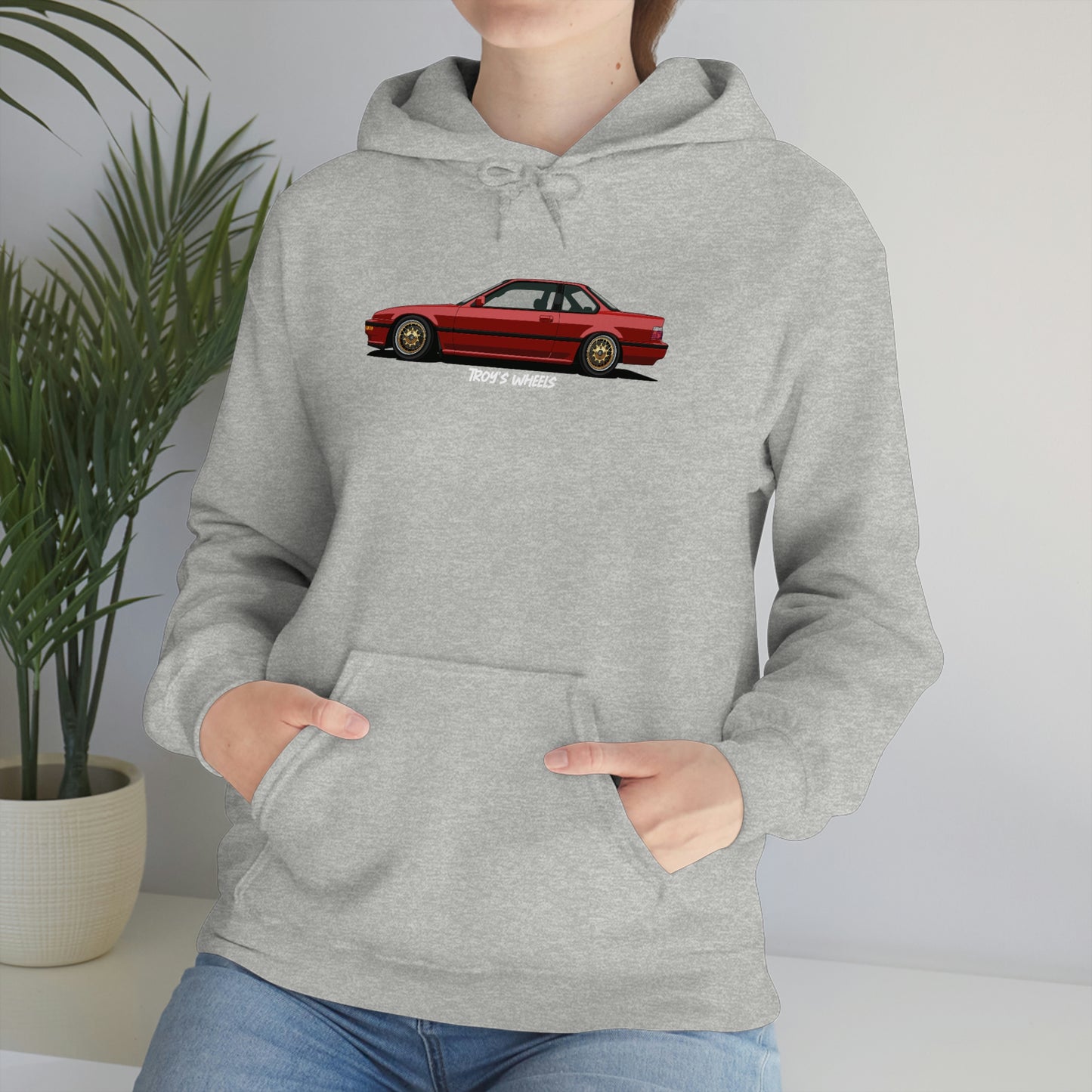 3G Prelude_Red_Gold Mesh_Dark Hoodie