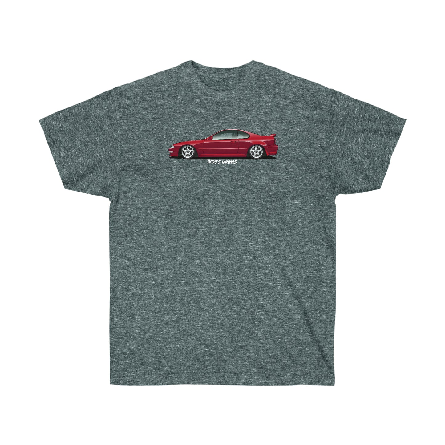 4G Prelude_Red_Silver 5 Spokes_Dark Tee