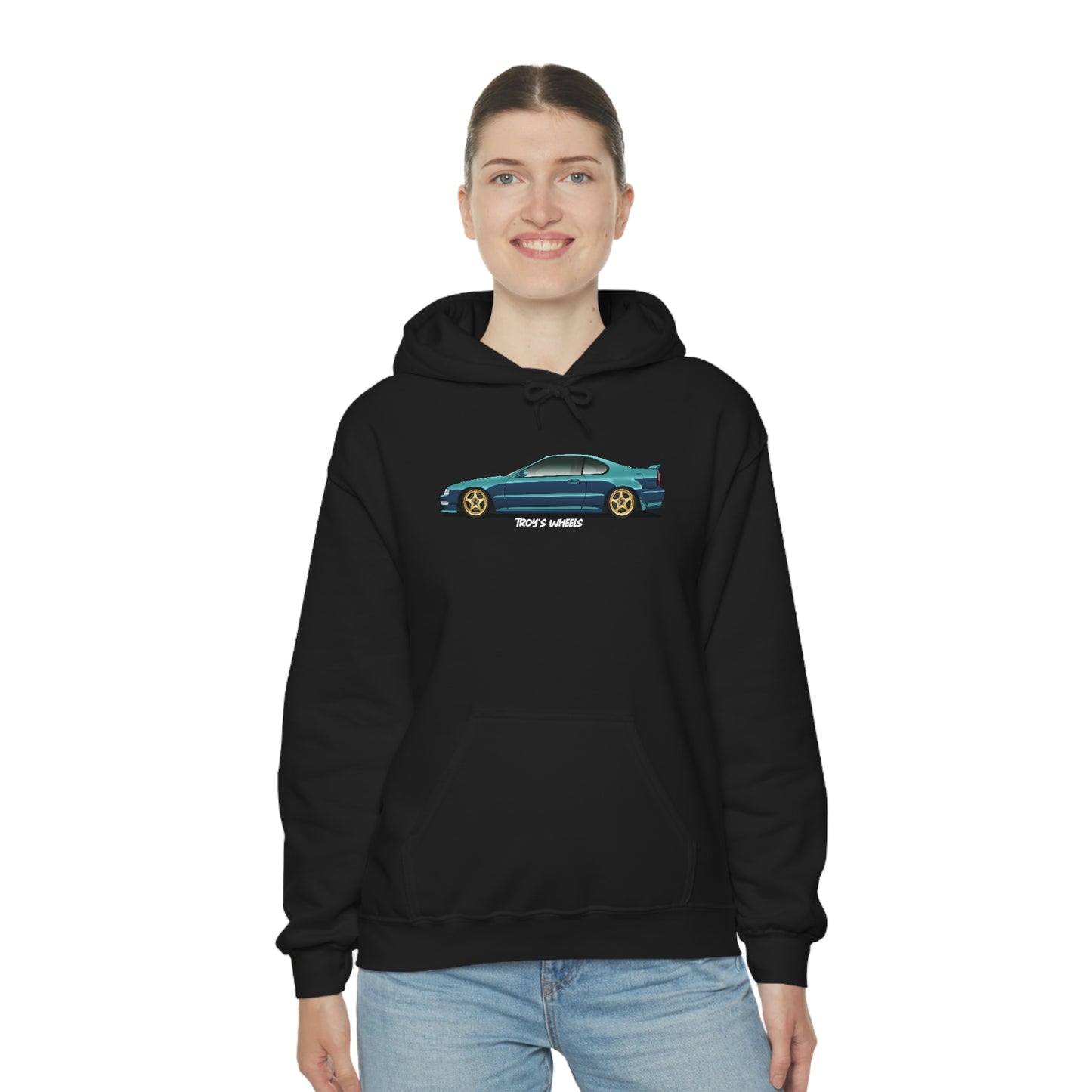 4G Prelude_Green_Gold 5 Spokes_Dark Hoodie