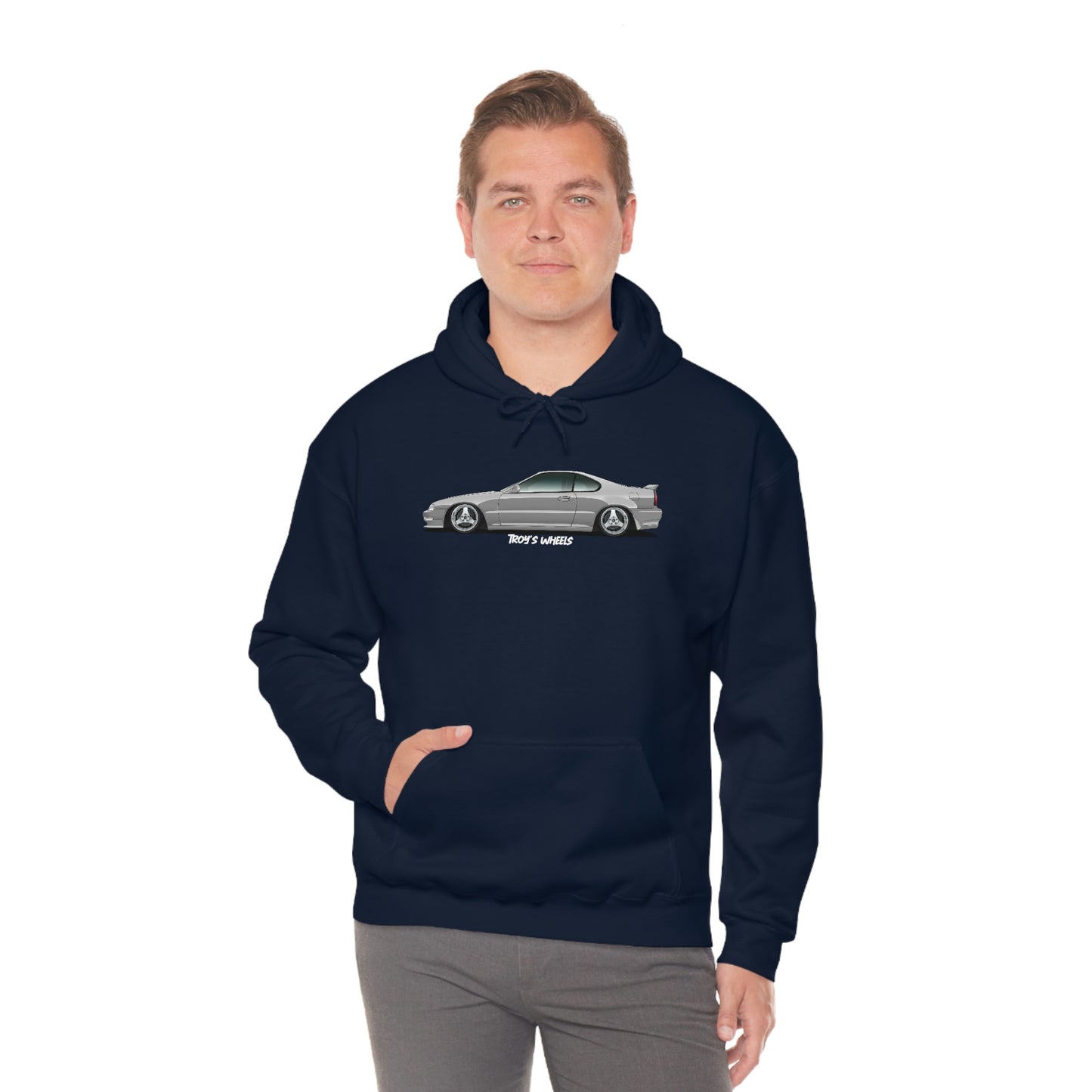 4G Prelude_Silver_Silver 3 Spokes_Dark Hoodie