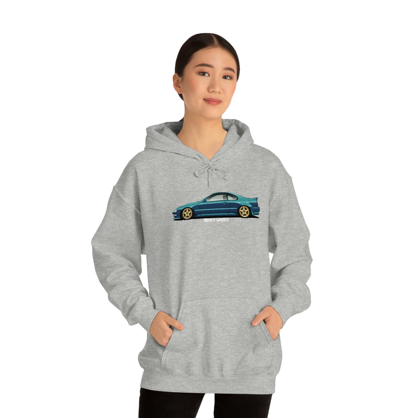 4G Prelude_Green_Gold 5 Spokes_Dark Hoodie