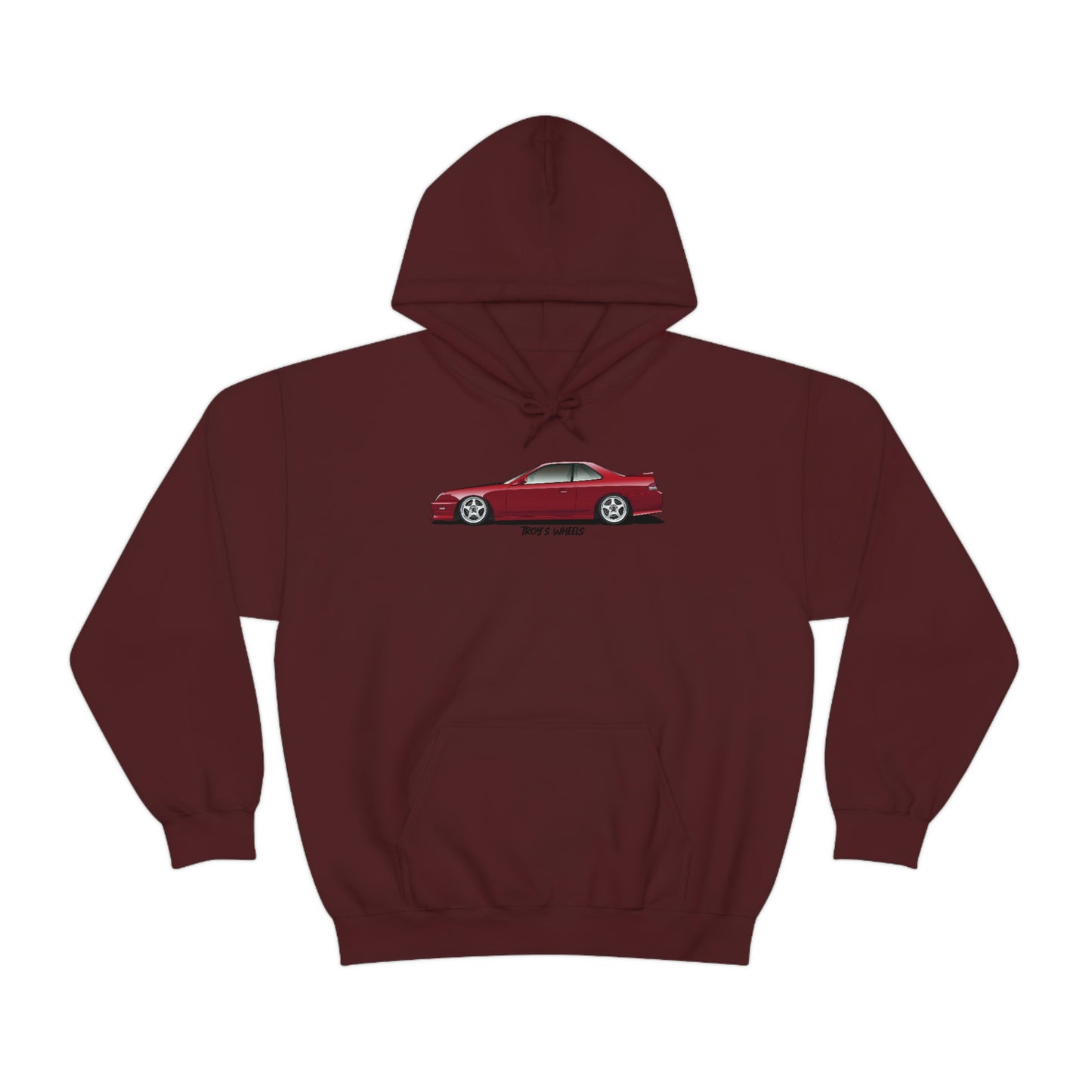 5G Prelude_Red_Silver 5 Spokes_Light Hoodie