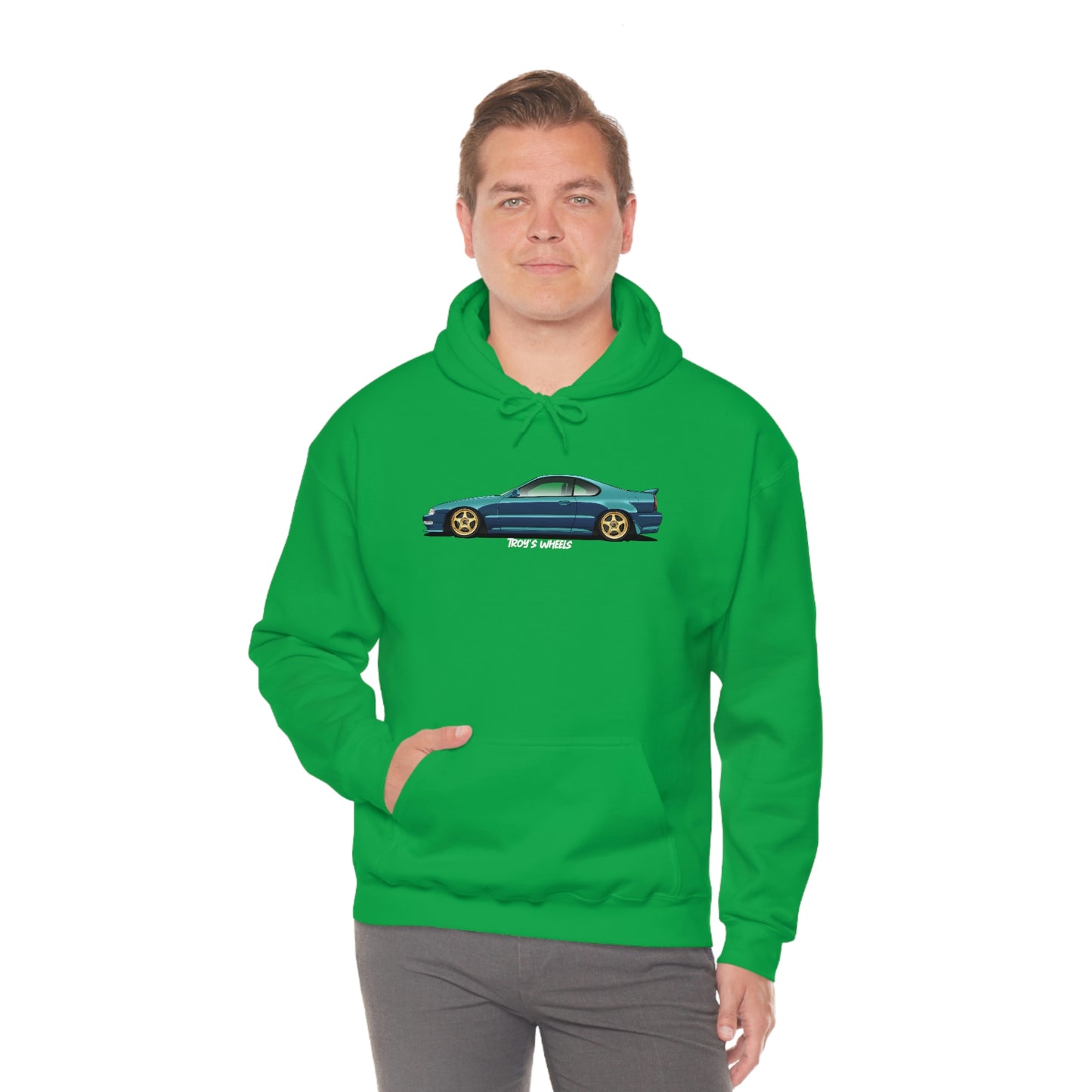 4G Prelude_Green_Gold 5 Spokes_Dark Hoodie