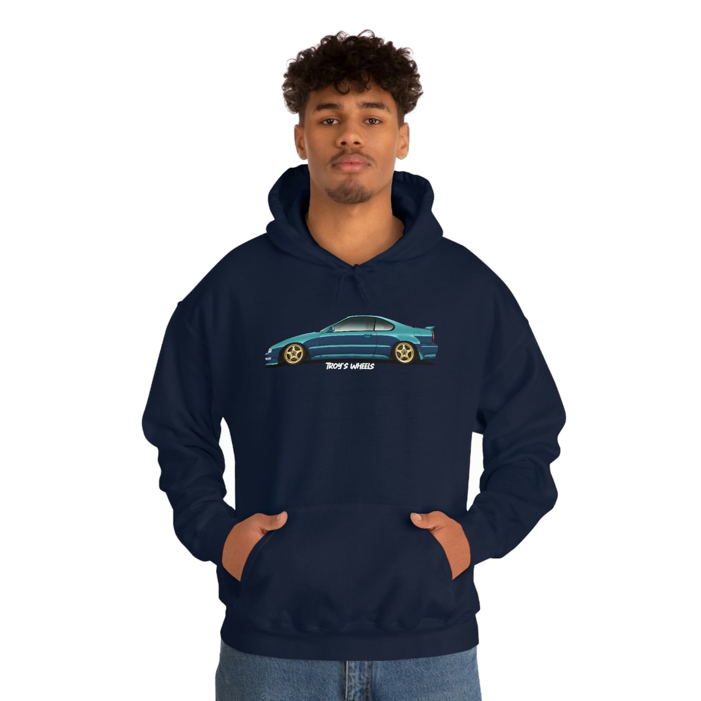 4G Prelude_Green_Gold 5 Spokes_Dark Hoodie