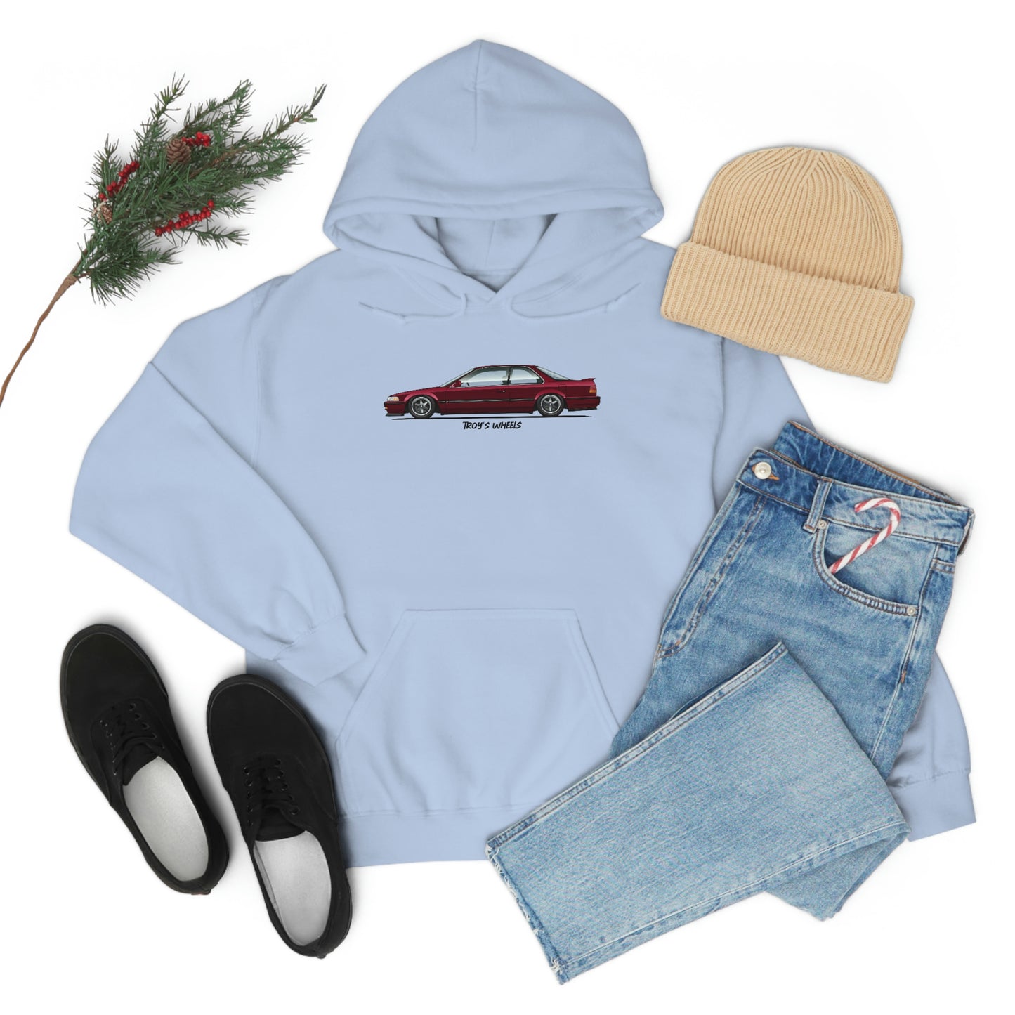 CB7 Accord_Red_6 Spoke_Light Hoodie