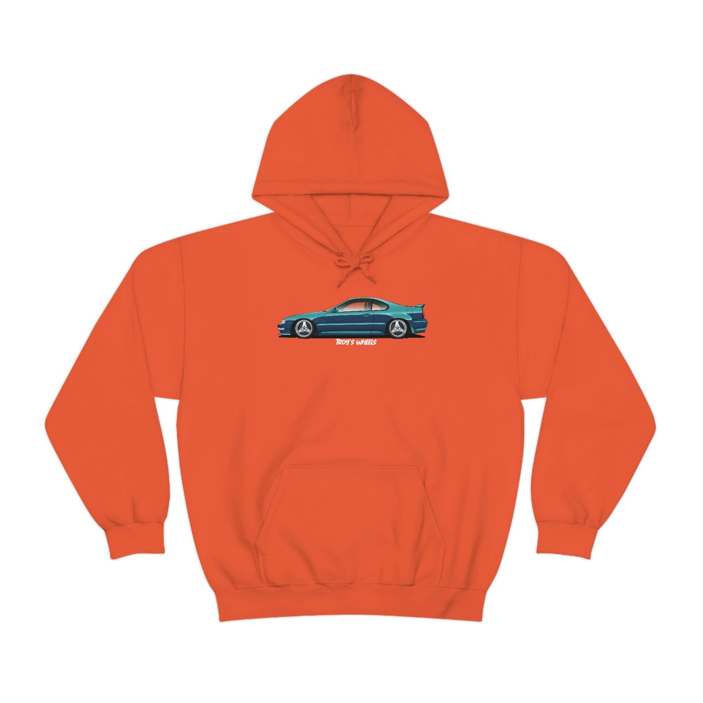 4G Prelude_Green_Silver 3 Spokes_Dark Hoodie