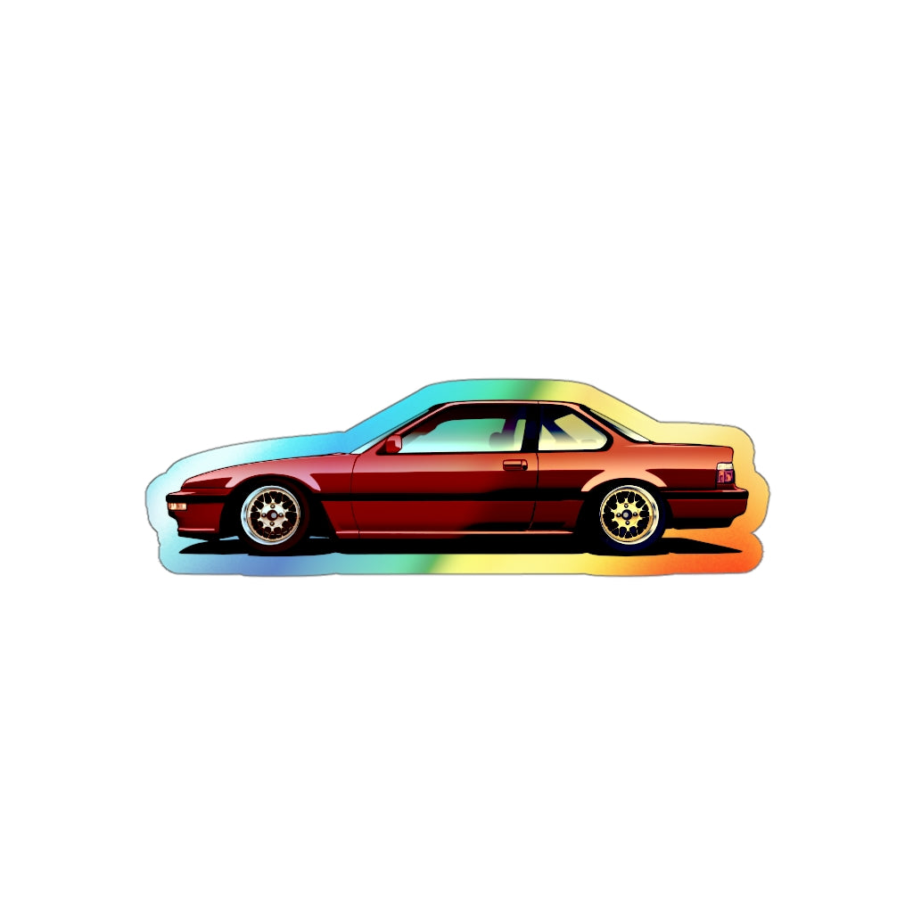 3G Prelude_Red_Gold Mesh_Sticker Holo