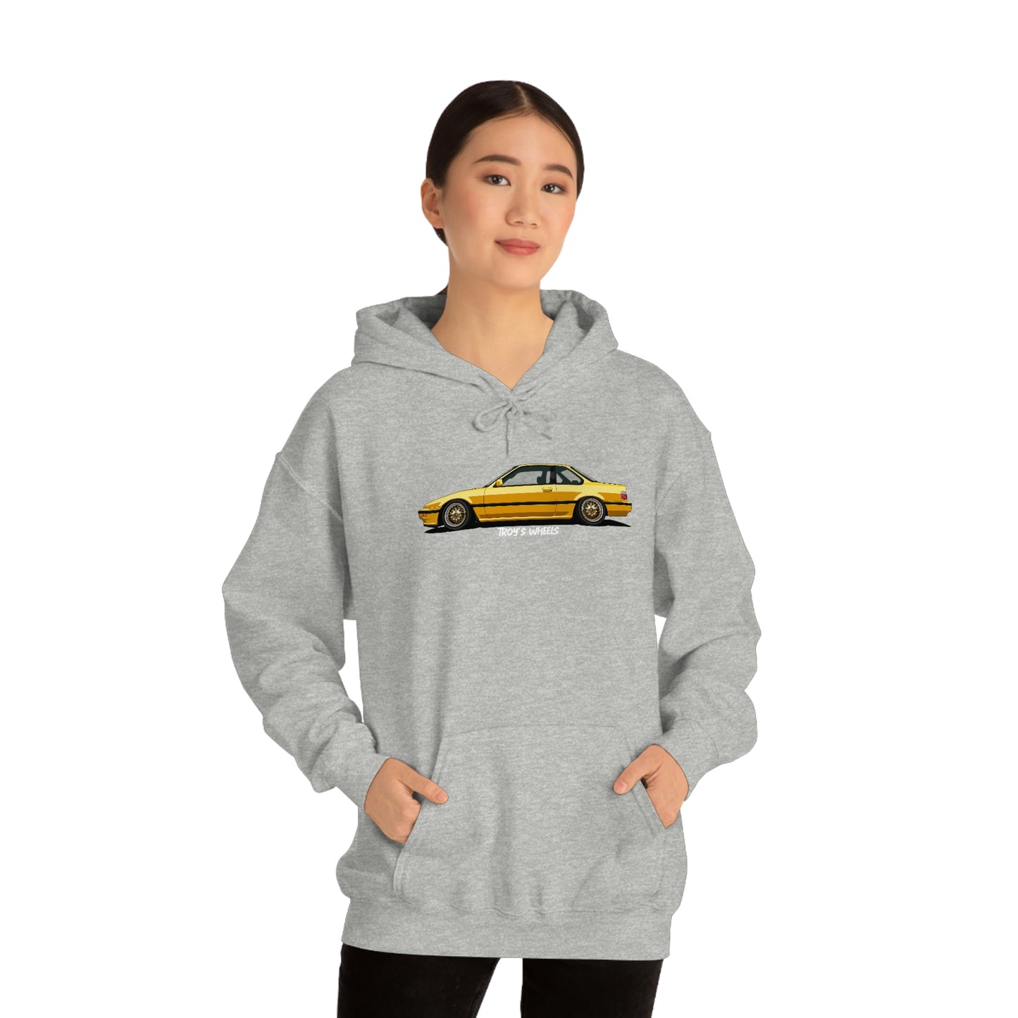 3G Prelude_Yellow_Gold Mesh_Dark Hoodie
