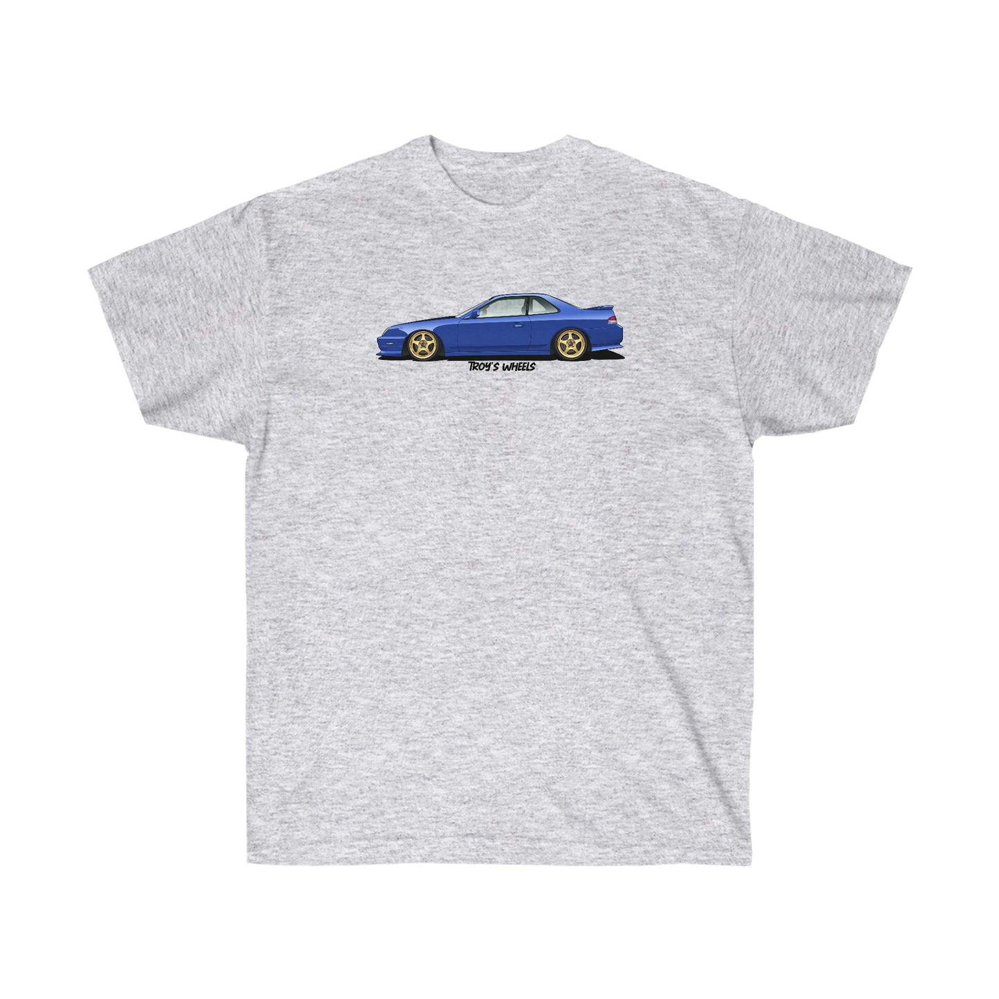 5G Prelude_Blue_Gold 5 Spokes_Light Tee