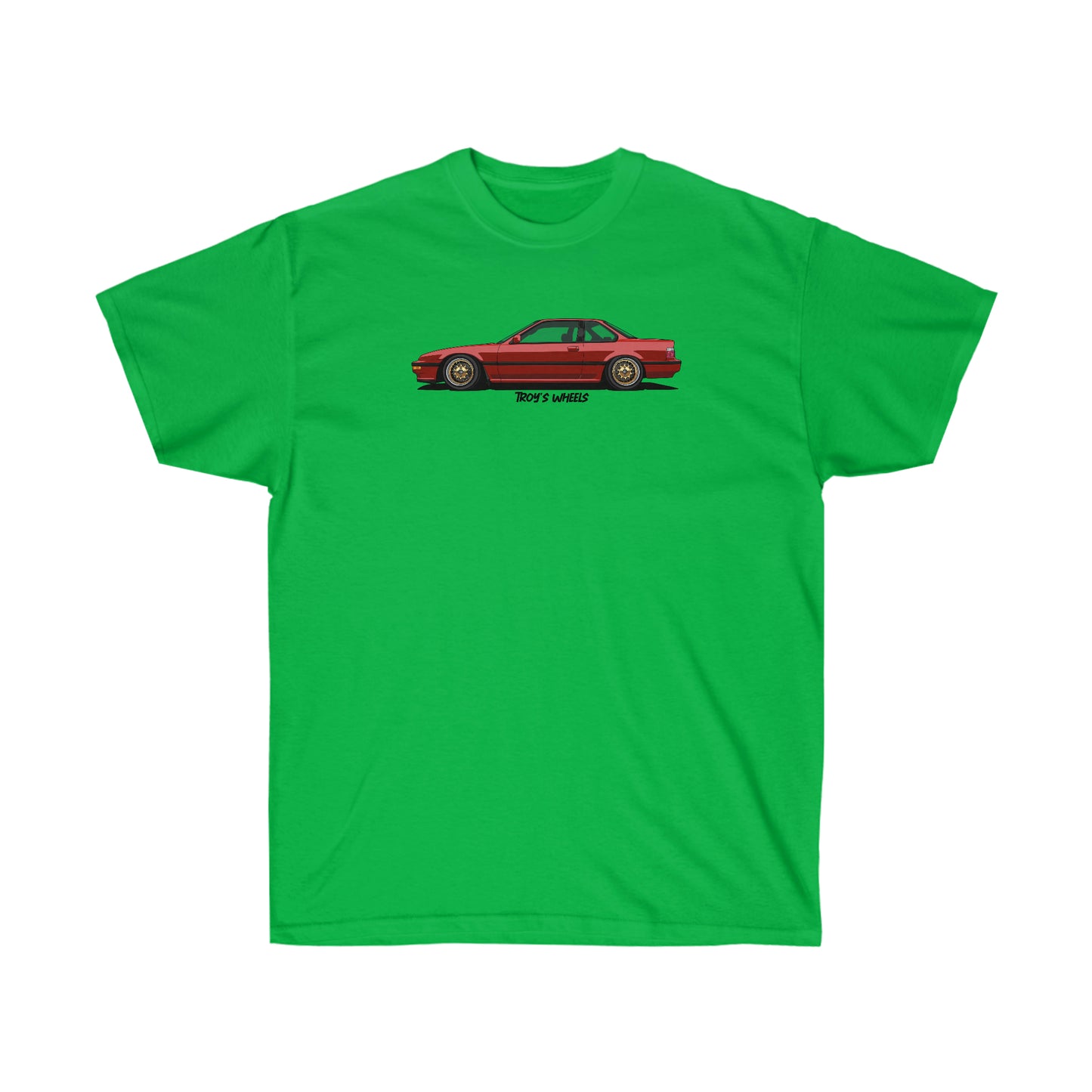 3G Prelude_Red_Gold Mesh_Light Tee