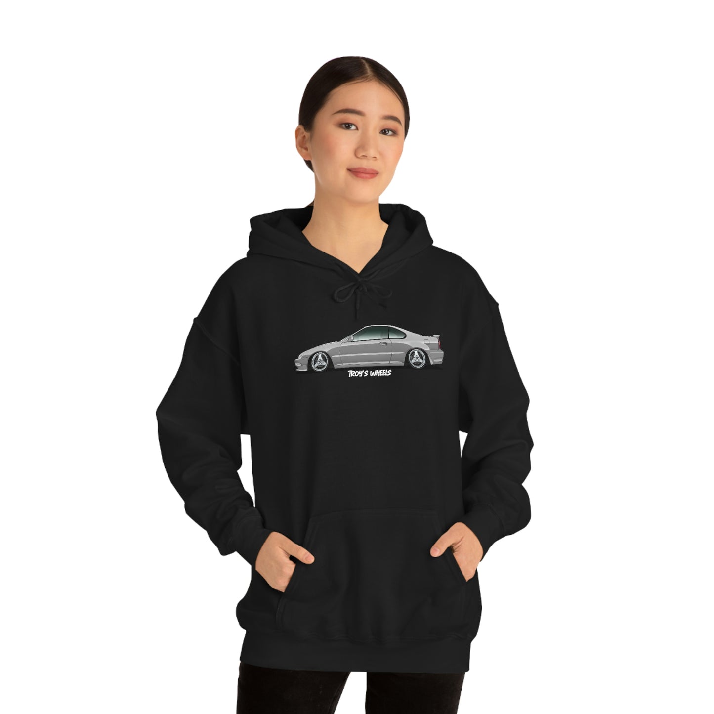 4G Prelude_Silver_Silver 3 Spokes_Dark Hoodie