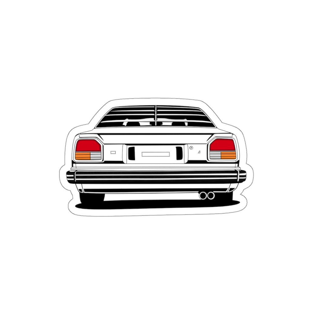 1G Prelude_Rear_Black_Sticker