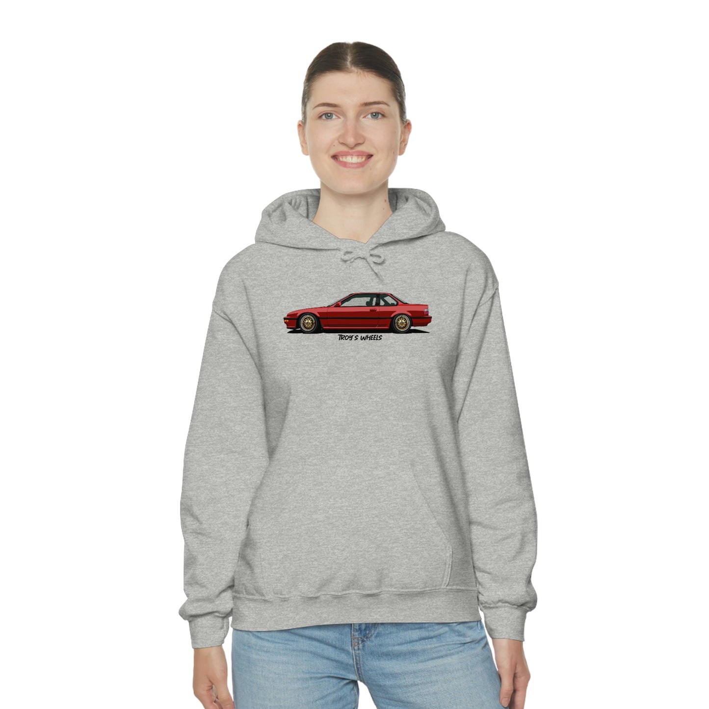 3G Prelude_Red_Gold Mesh_Light Hoodie