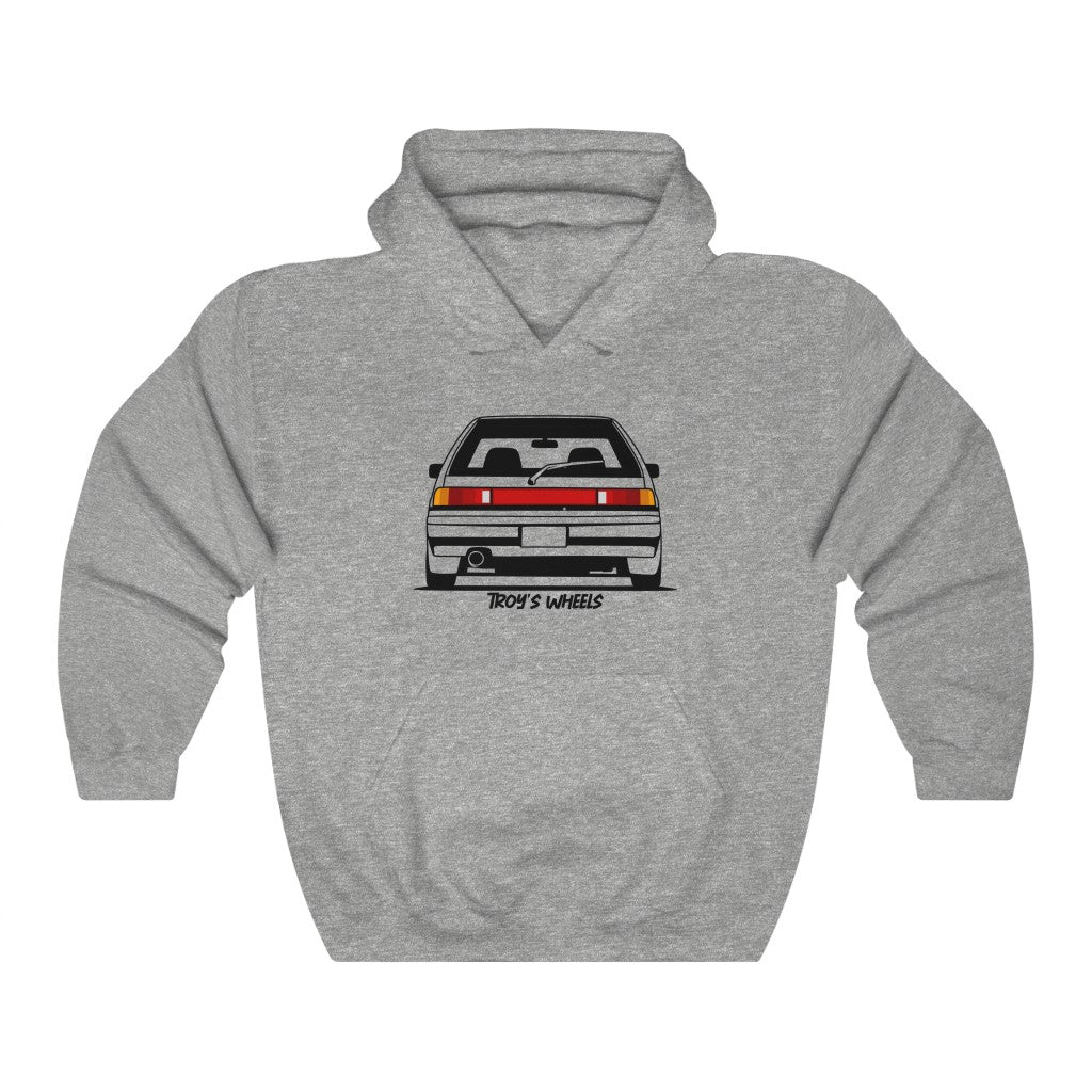 EF Civic_Rear_Black_Hoodie