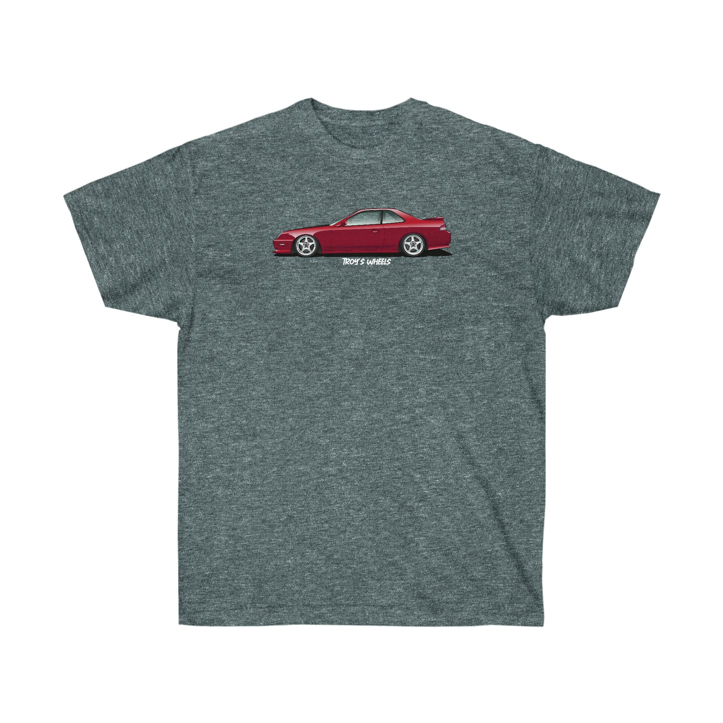 5G Prelude_Red_Silver 5 Spokes_Dark Tee