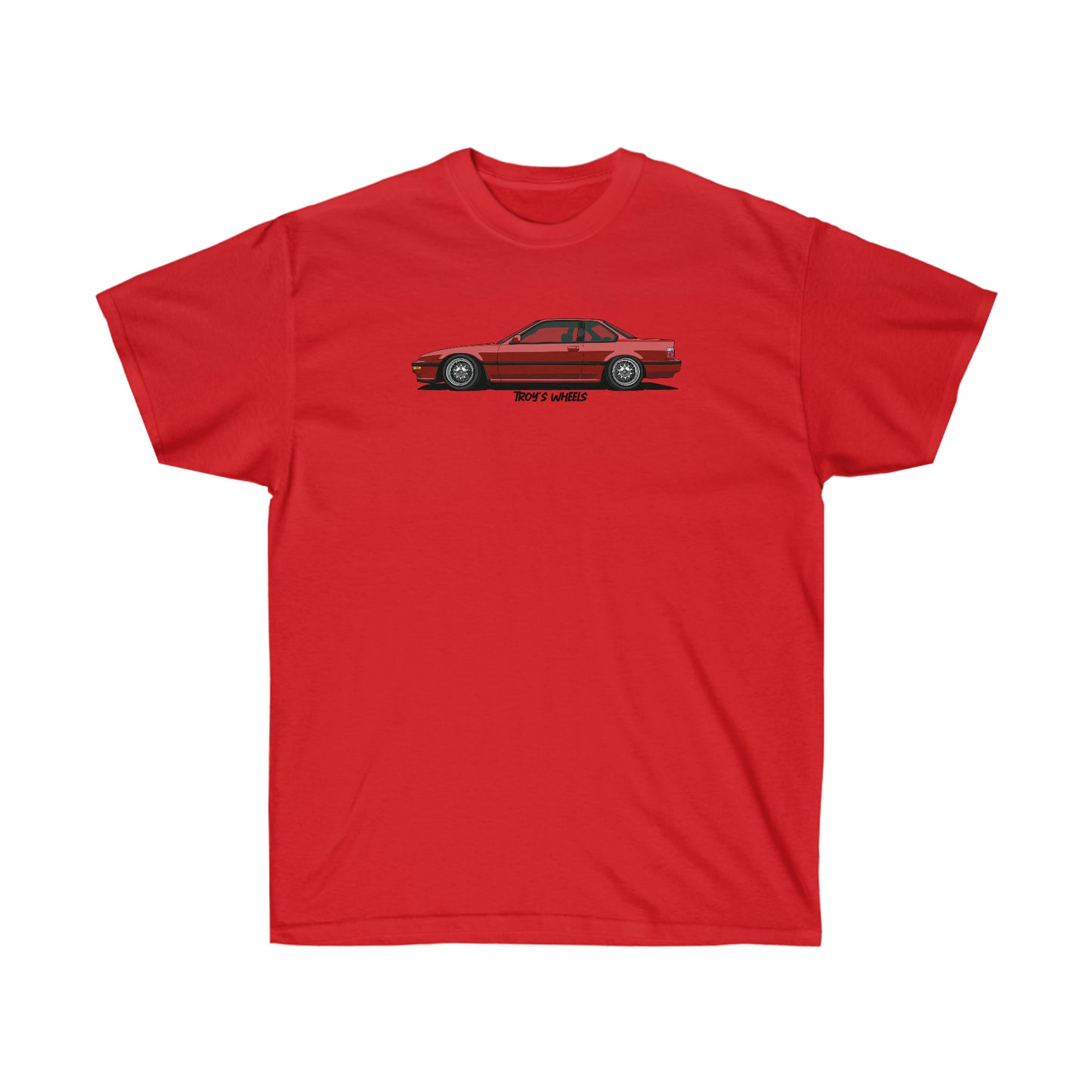 3G Prelude_Red_Silver Mesh_Light Tee