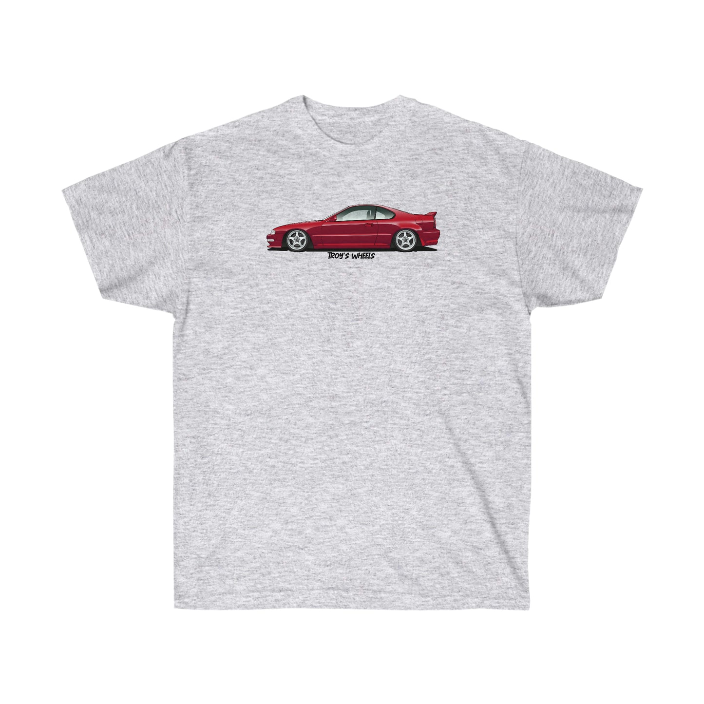 4G Prelude_Red_Silver 5 Spokes_Light Tee