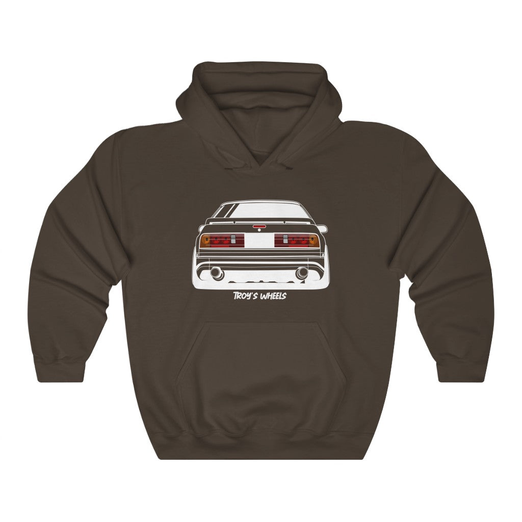 FC RX7_White_Rear_Hoodie