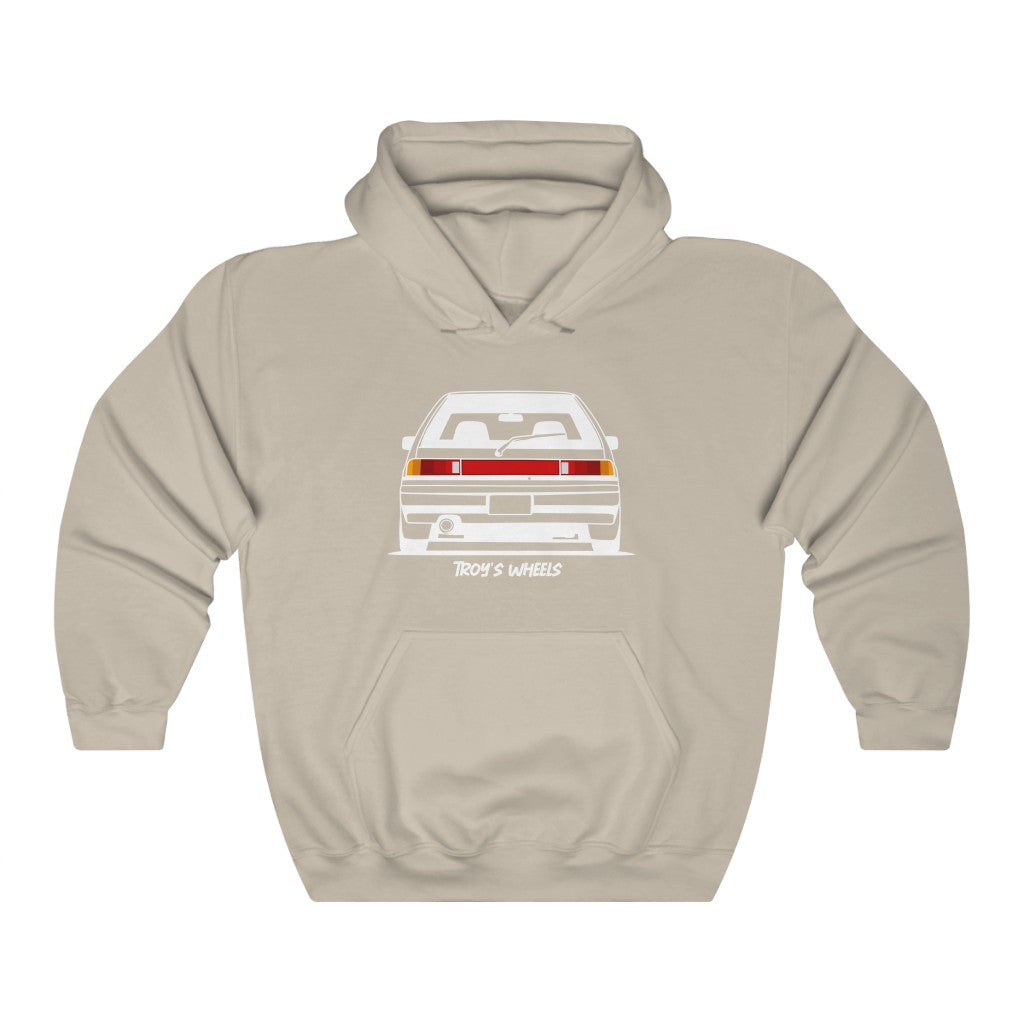 EF Civic_Rear_White_Hoodie