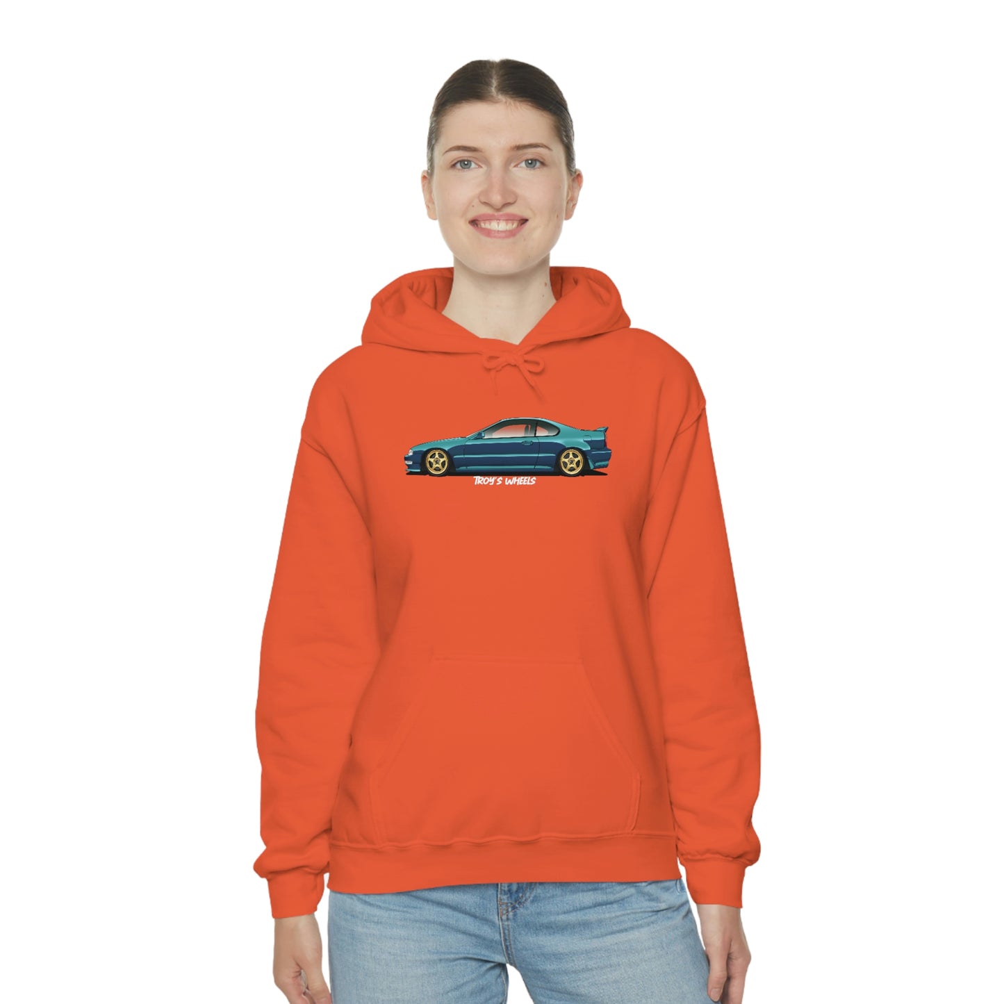 4G Prelude_Green_Gold 5 Spokes_Dark Hoodie