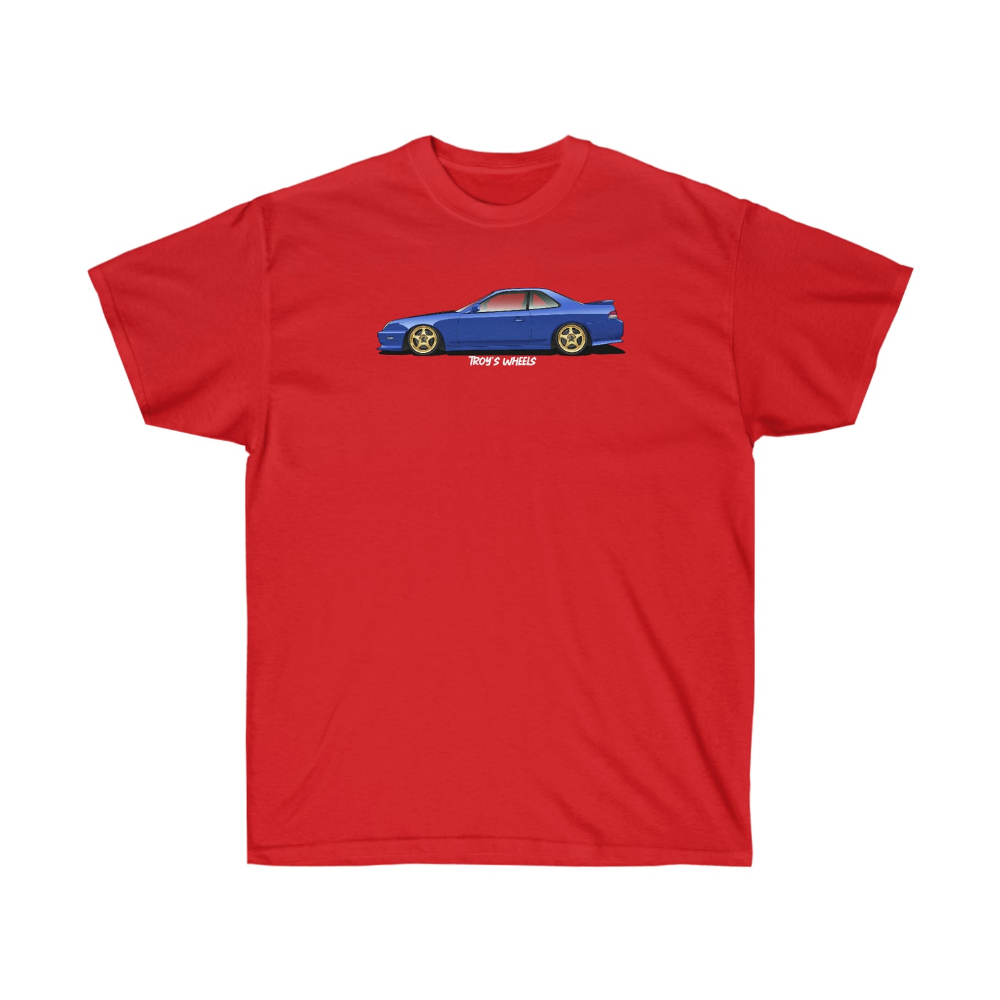5G Prelude_Blue_Gold 5 Spokes_Dark Tee