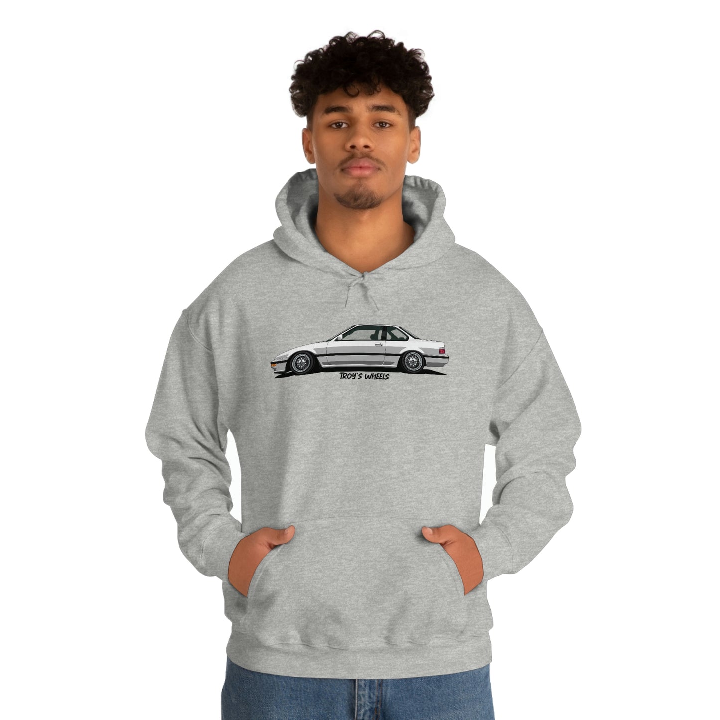 3G Prelude_White_Silver Mesh_Light Hoodie
