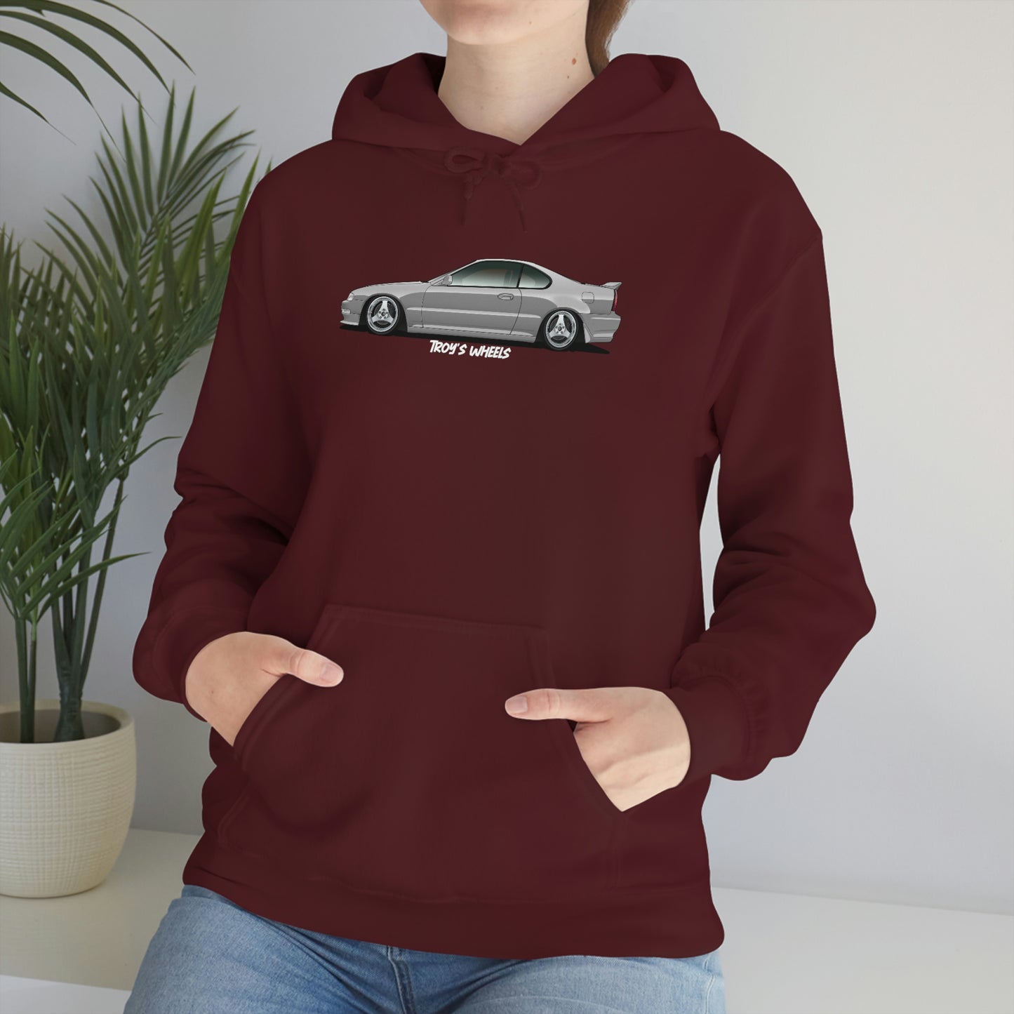 4G Prelude_Silver_Silver 3 Spokes_Dark Hoodie